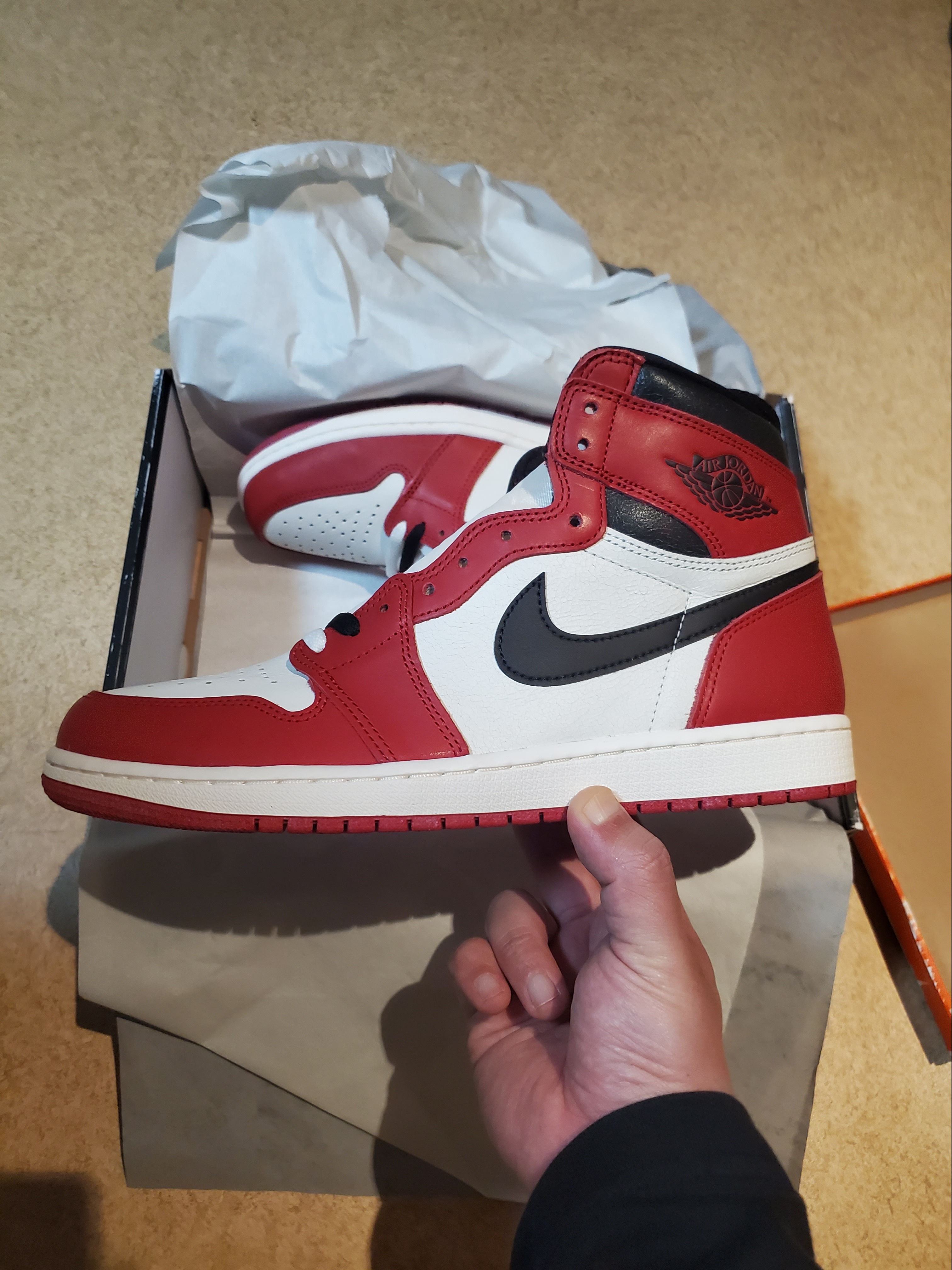 Jordan 1 Retro High OG Chicago 2022 착용 스타일 - 5