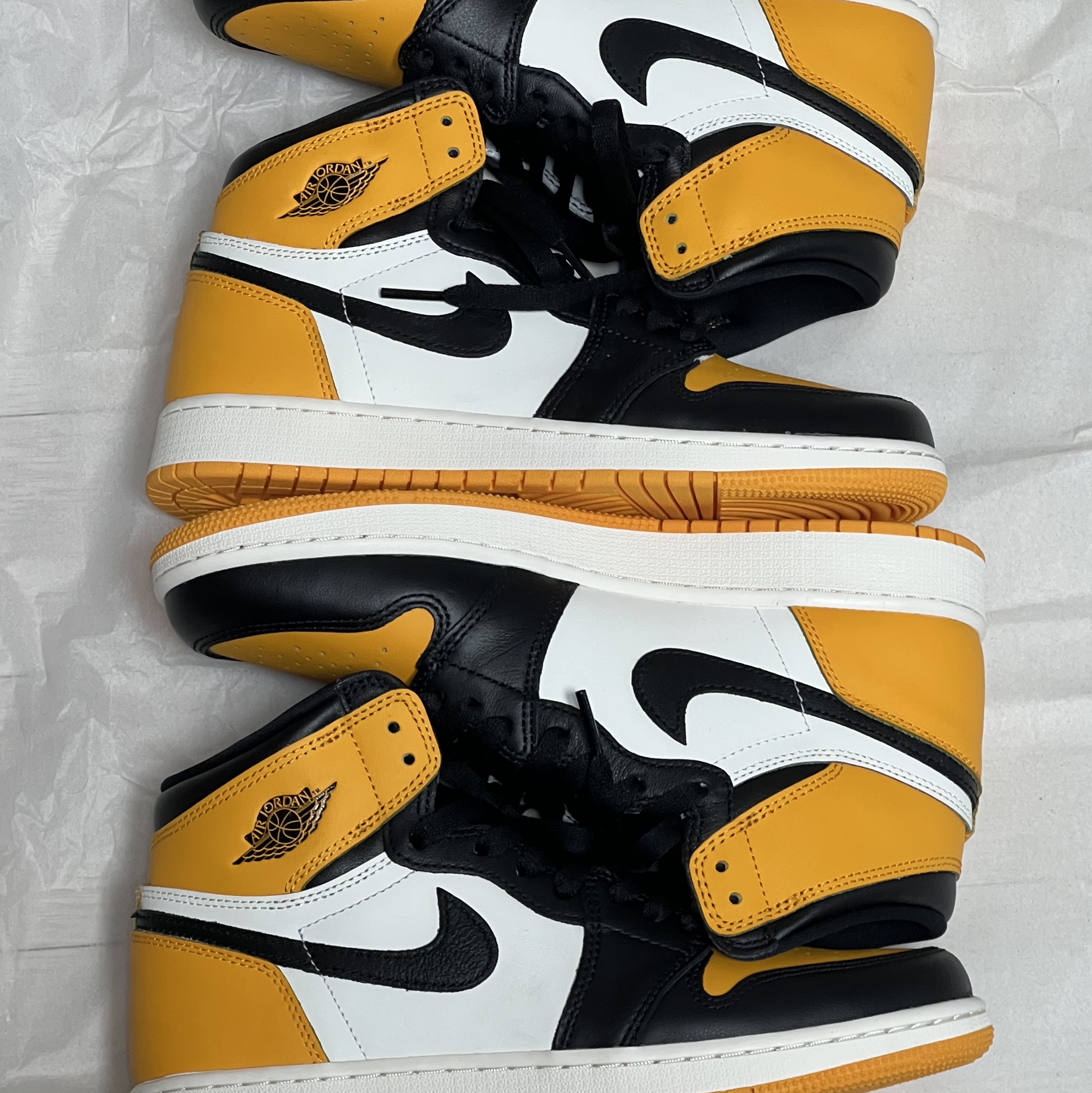 Jordan 1 Retro High OG Taxi 착용 스타일 - 2