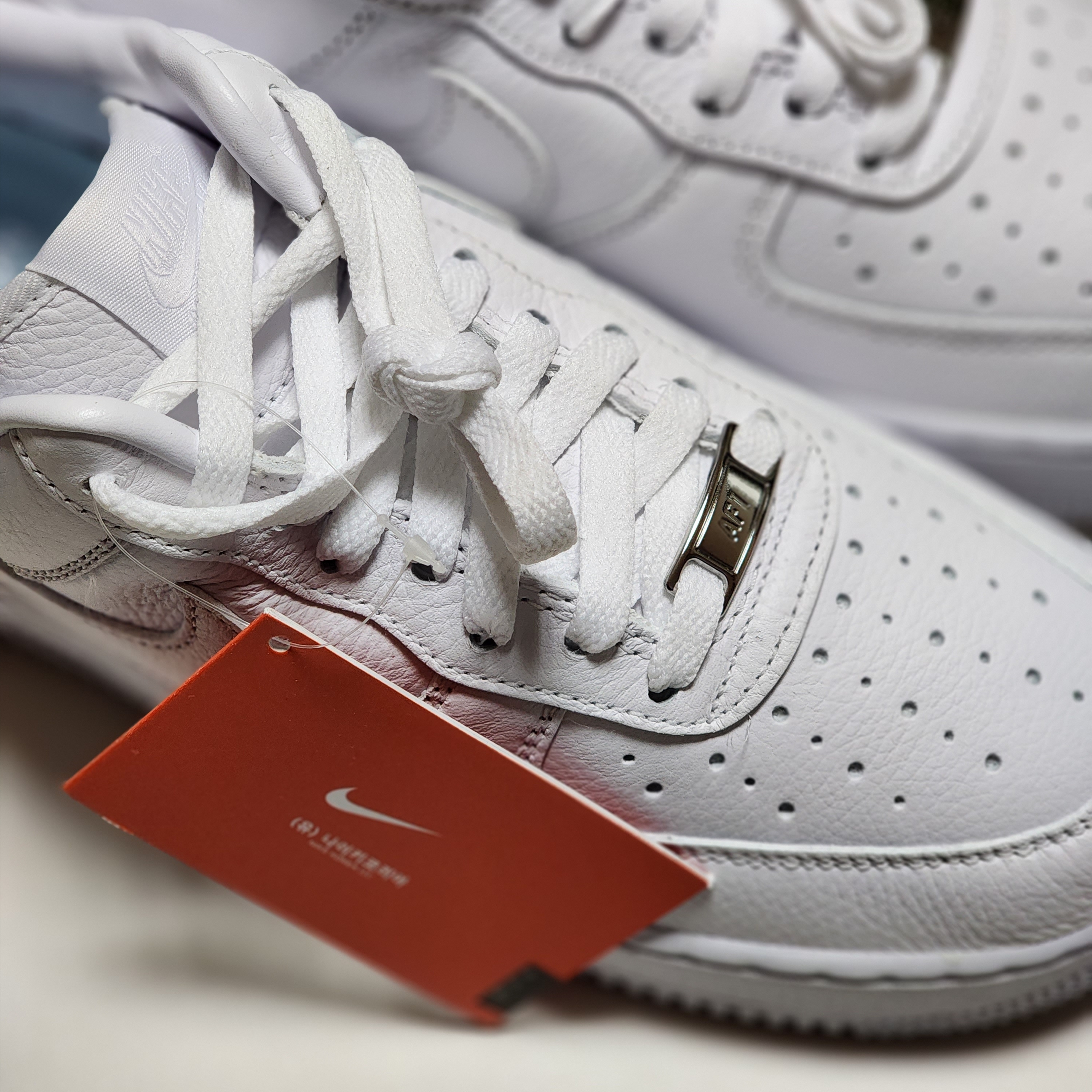 Nike x Drake Nocta Air Force 1 Low SP Certified Lover Boy White 착용 스타일 - 2
