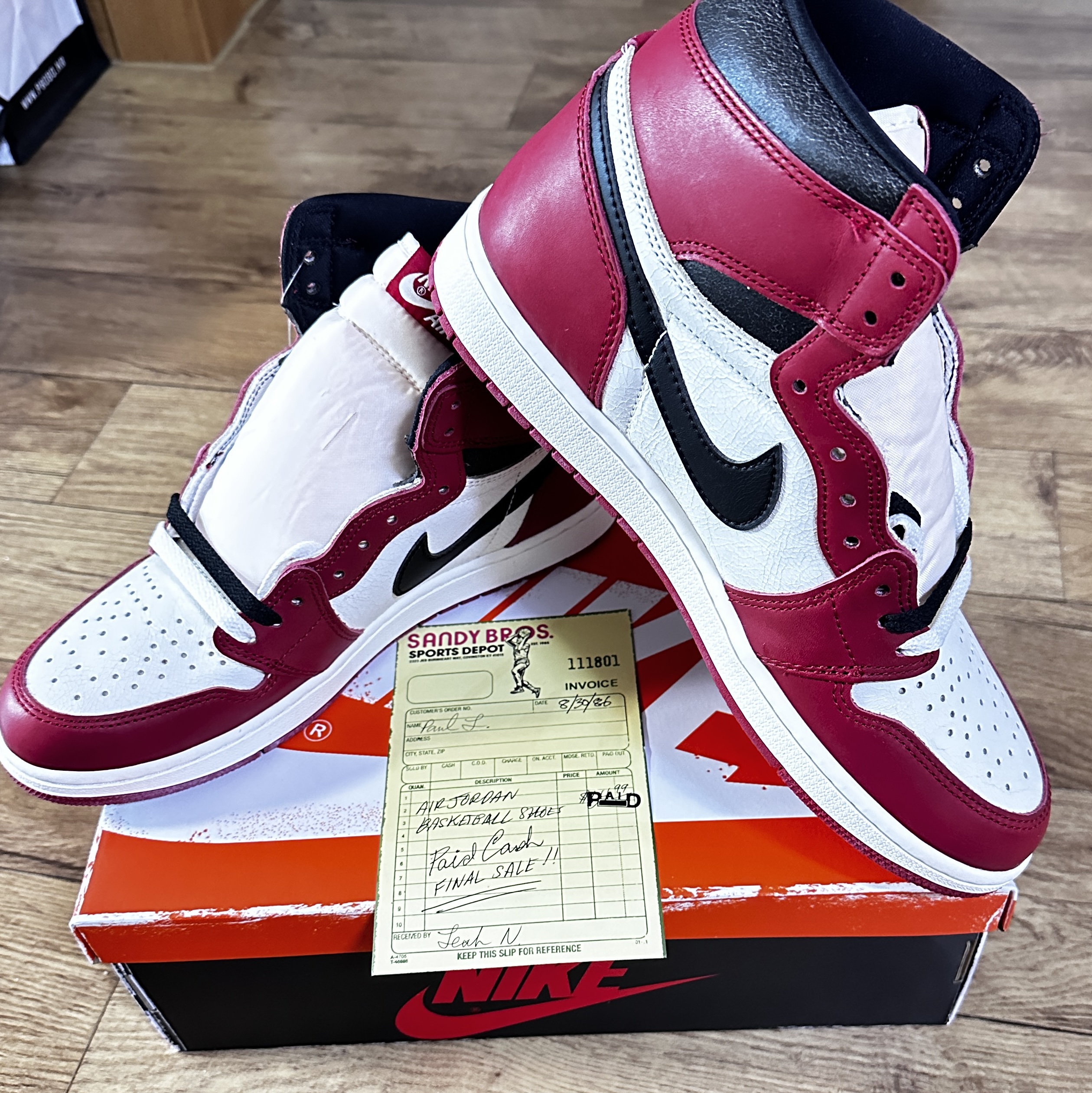 Jordan 1 Retro High OG Chicago 2022 착용 스타일