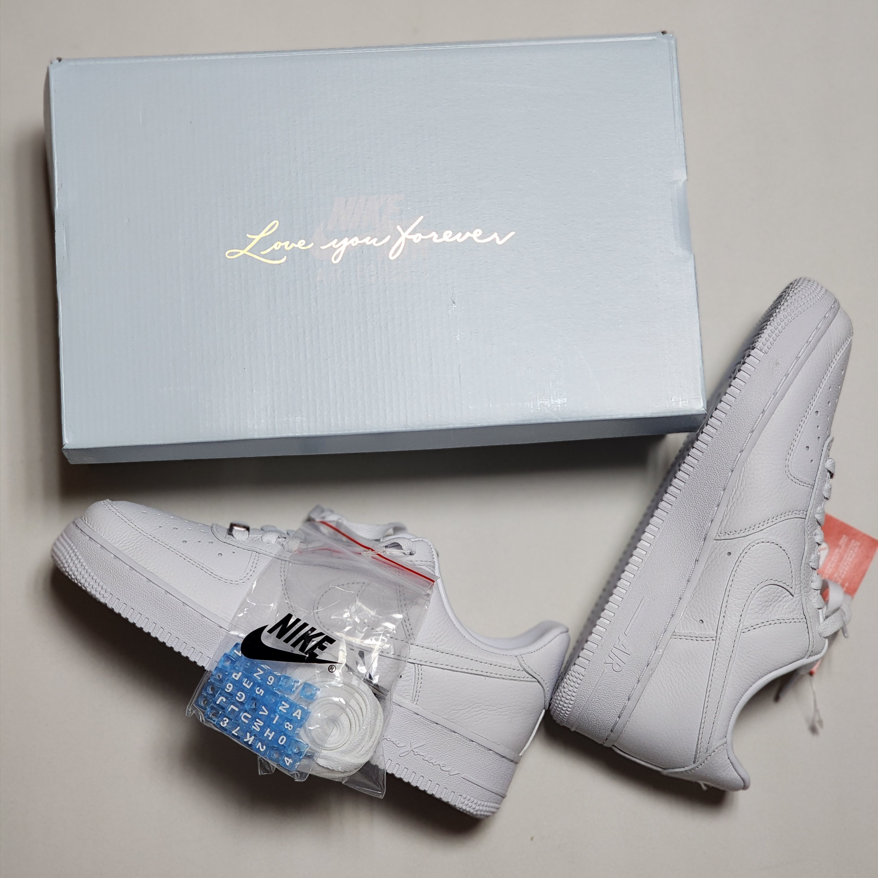 Nike x Drake Nocta Air Force 1 Low SP Certified Lover Boy White 착용 스타일 - 5
