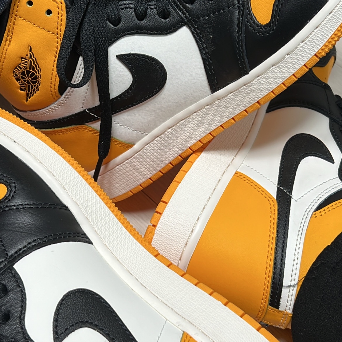 Jordan 1 Retro High OG Taxi 착용 스타일 - 1