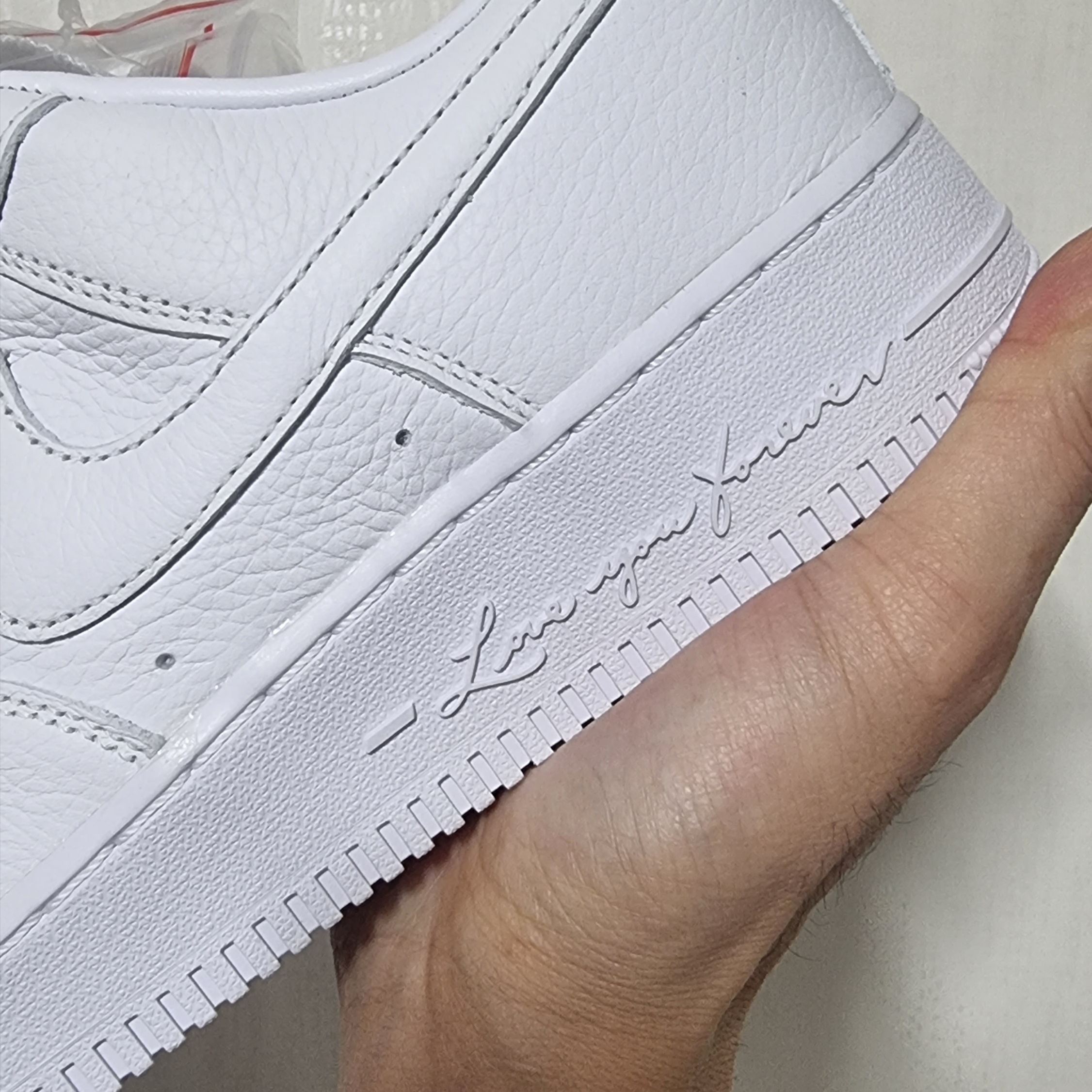 Nike x Drake Nocta Air Force 1 Low SP Certified Lover Boy White 착용 스타일 - 4