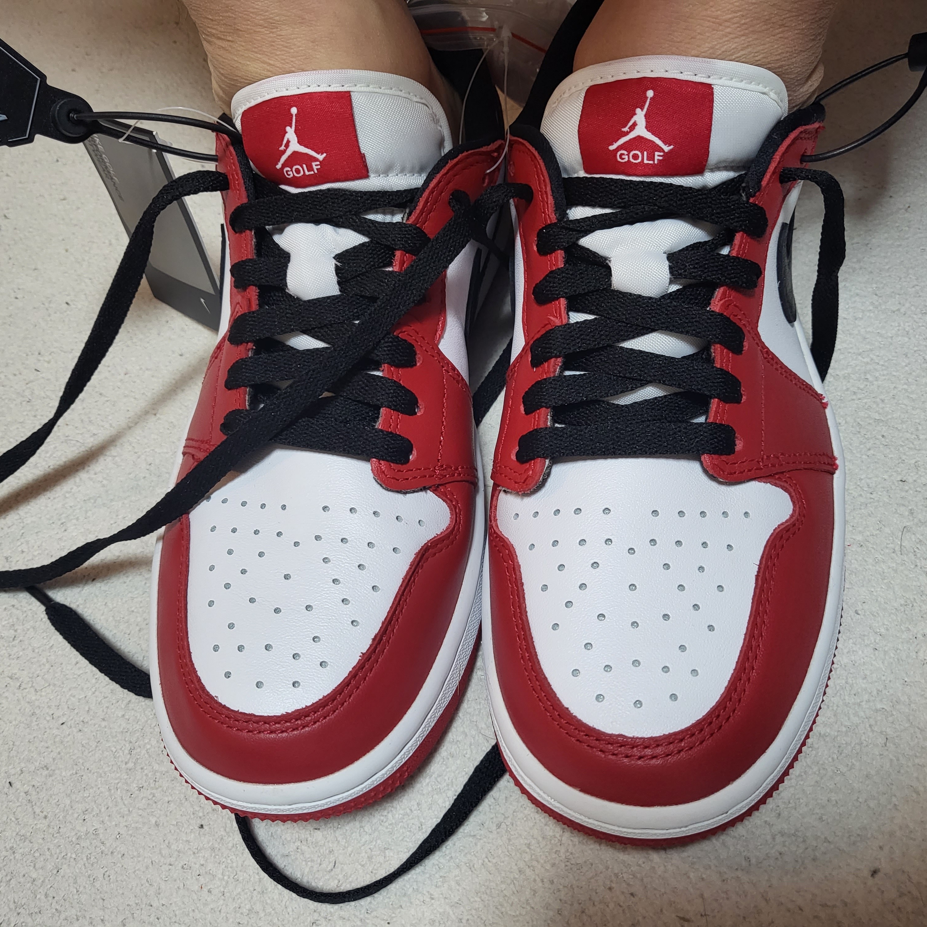Jordan 1 Low Golf Chicago 착용 스타일