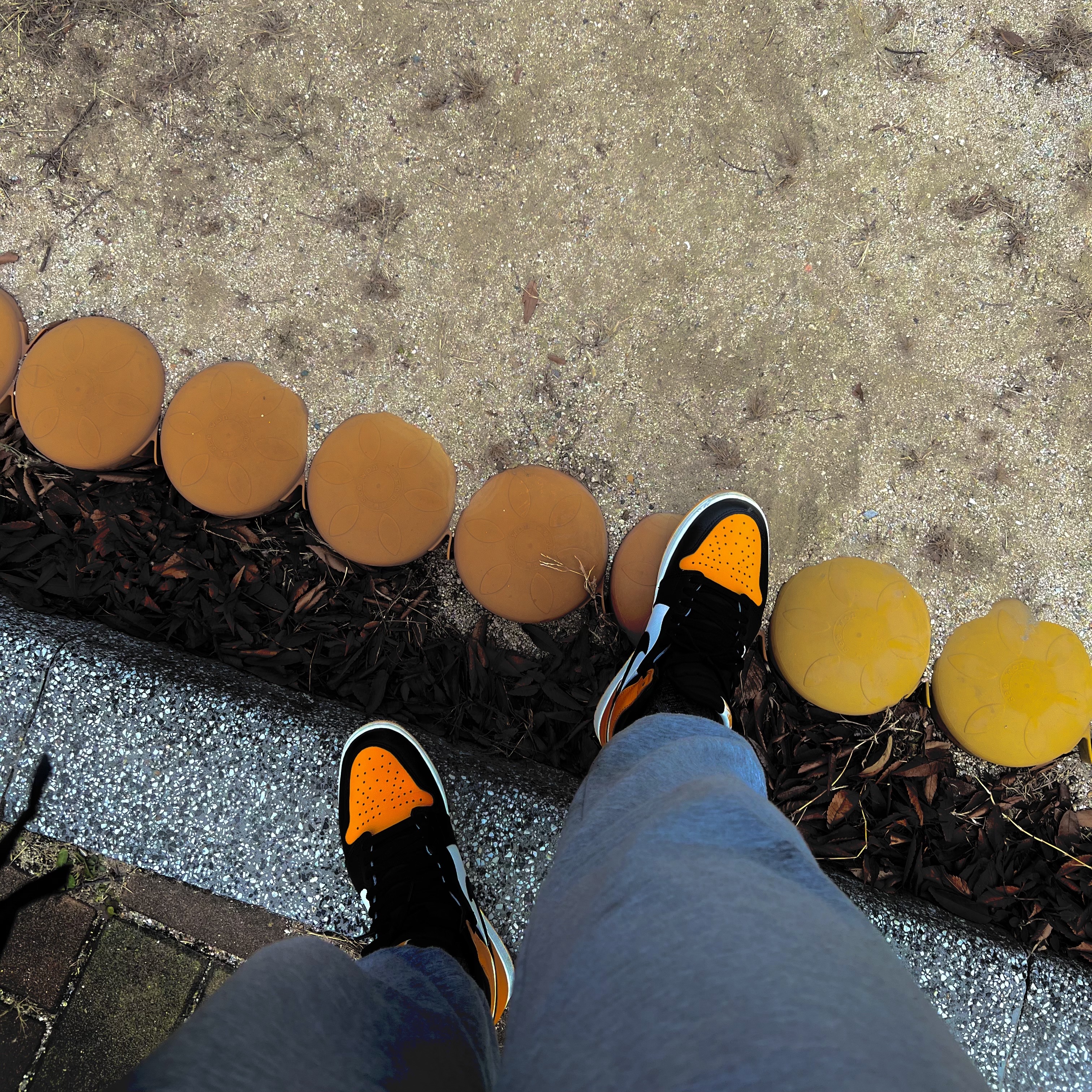 Jordan 1 Retro High OG Taxi 착용 스타일
