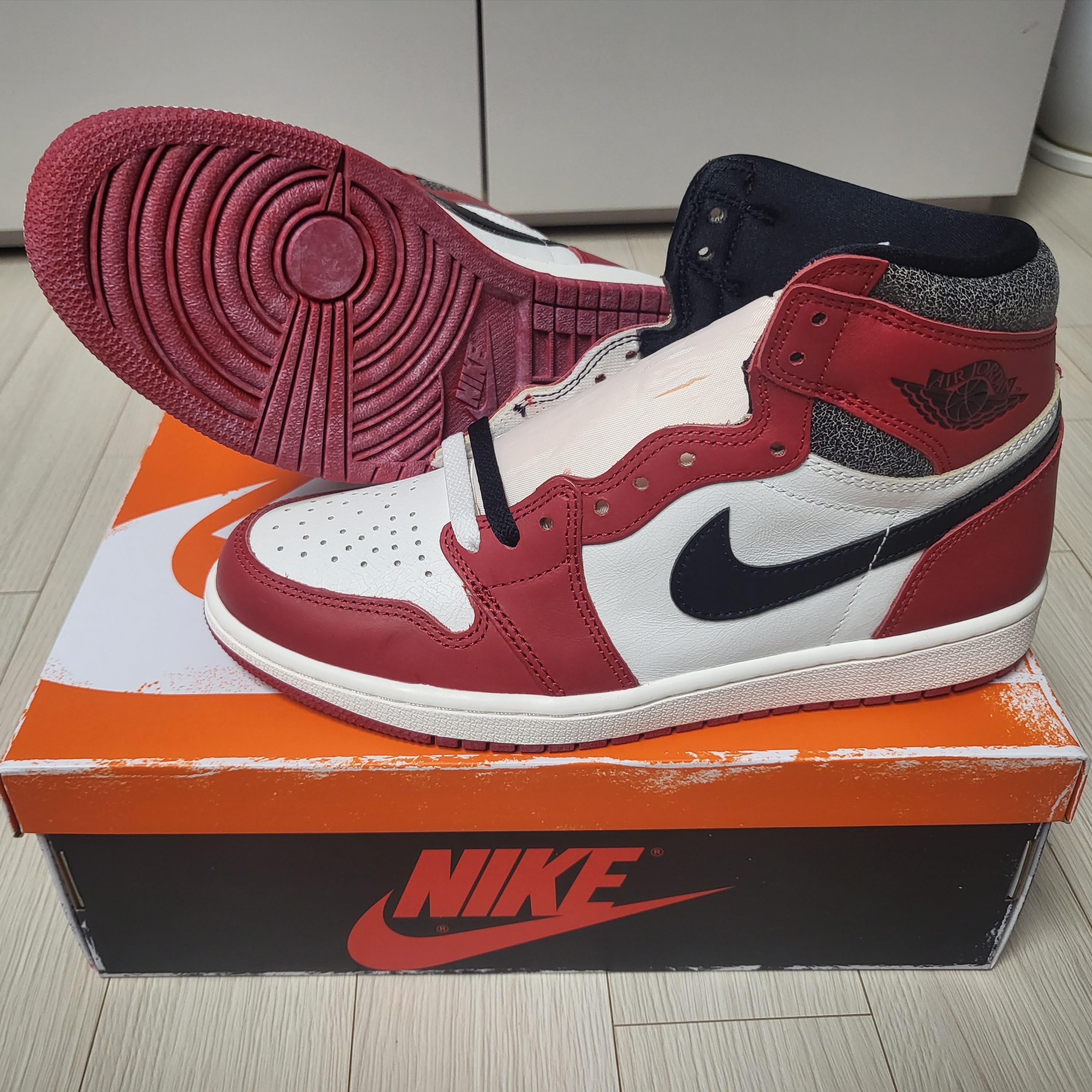 Jordan 1 Retro High OG Chicago 2022 착용 스타일 - 2