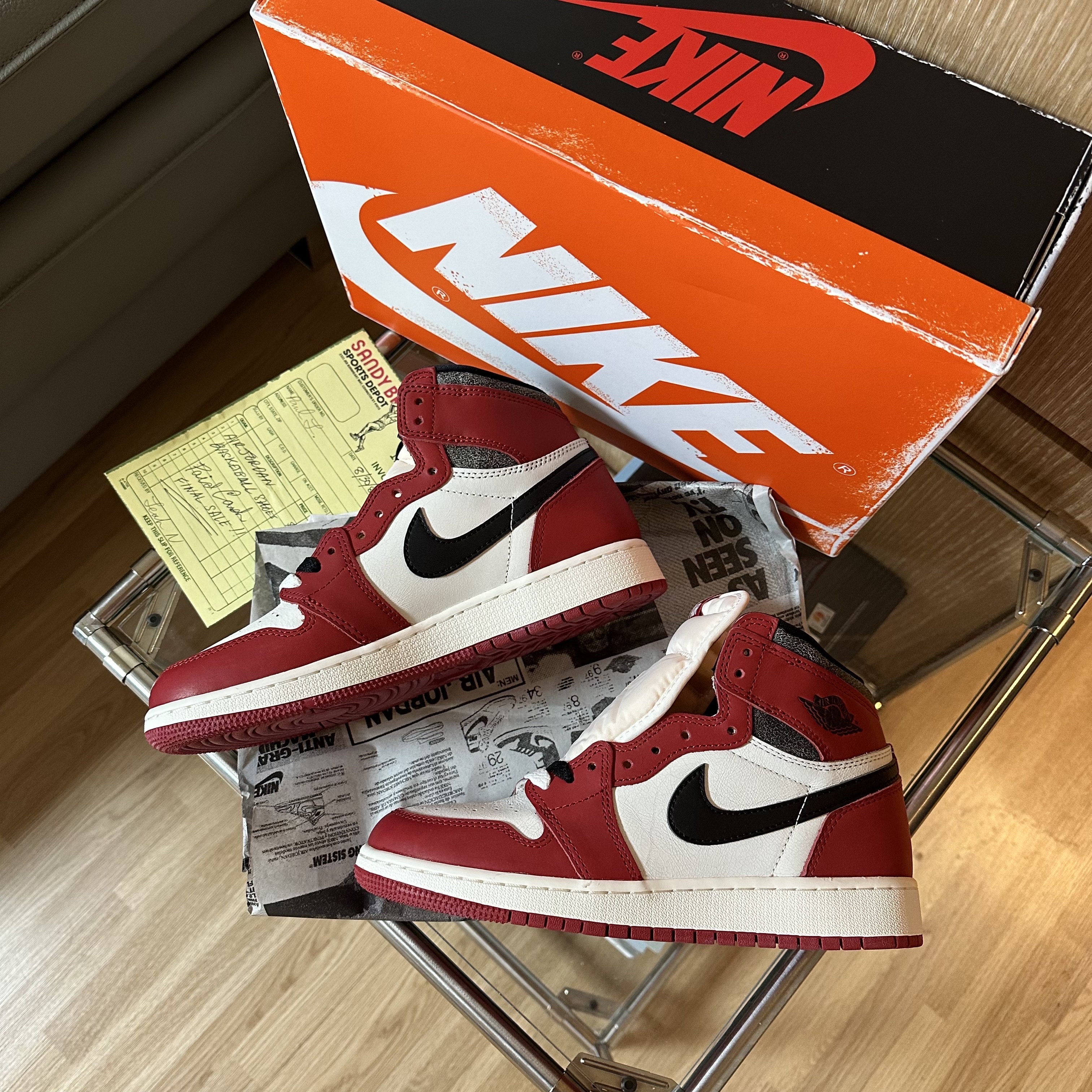 (GS) Jordan 1 Retro High OG Chicago 2022 착용 스타일 - 3
