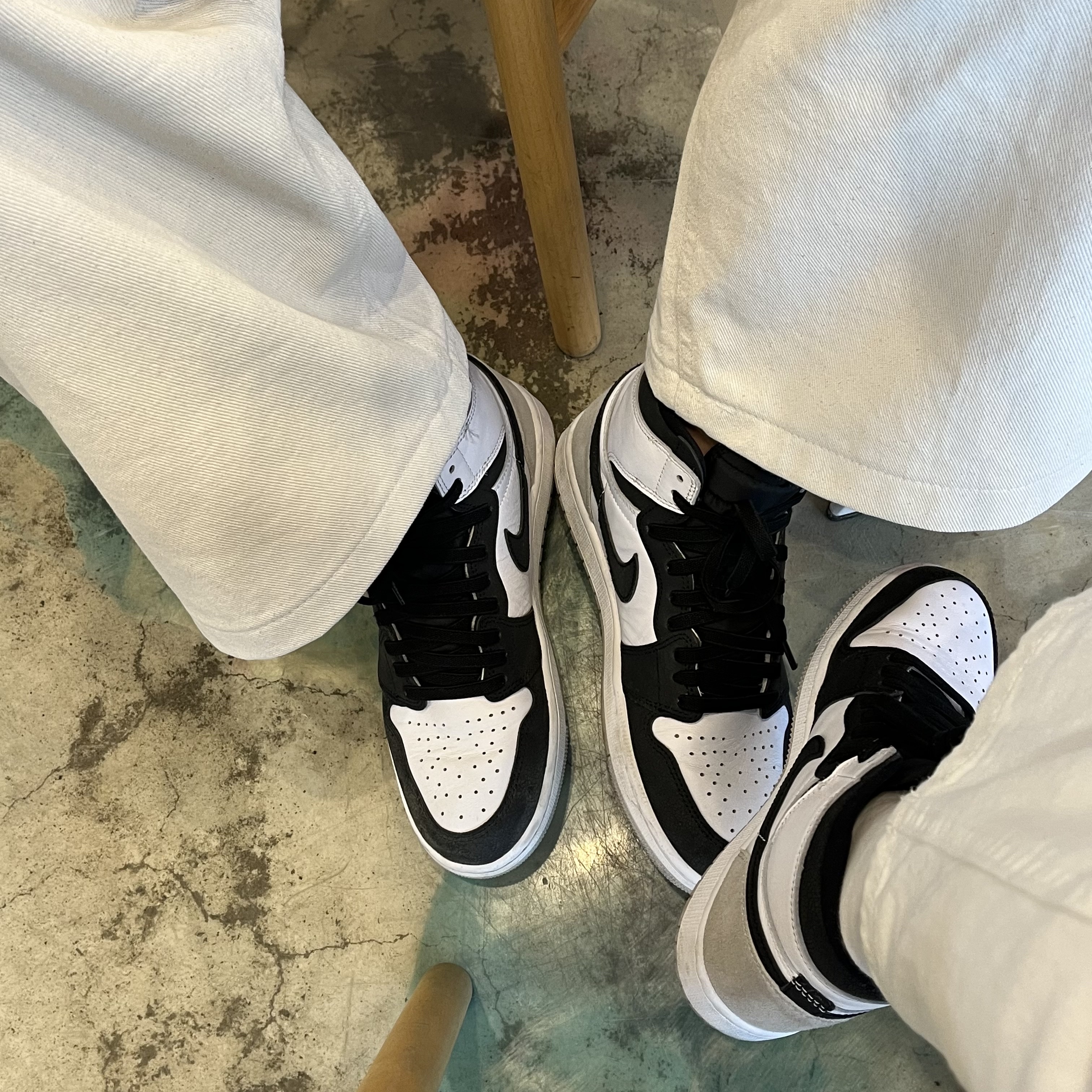 Jordan 1 Retro High OG Bleached Coral, (GS) Jordan 1 Retro High OG Bleached Coral 착용 스타일