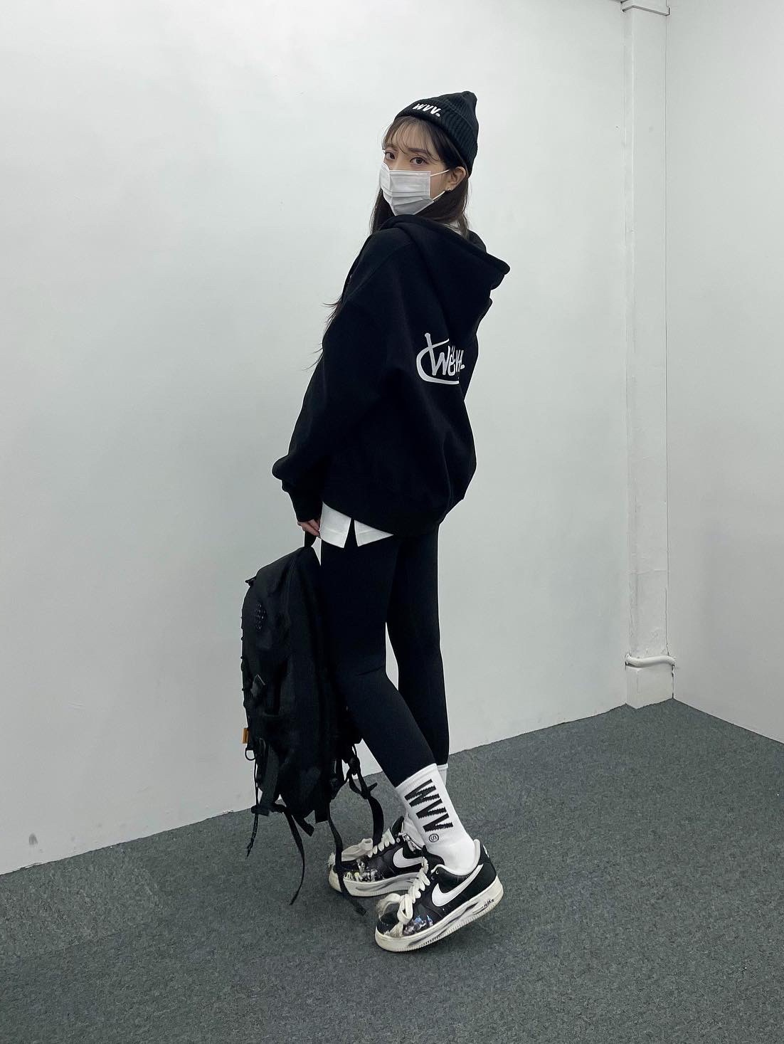 Nike x Peaceminusone Air Force 1 Low Para-Noise 착용 스타일 - 3