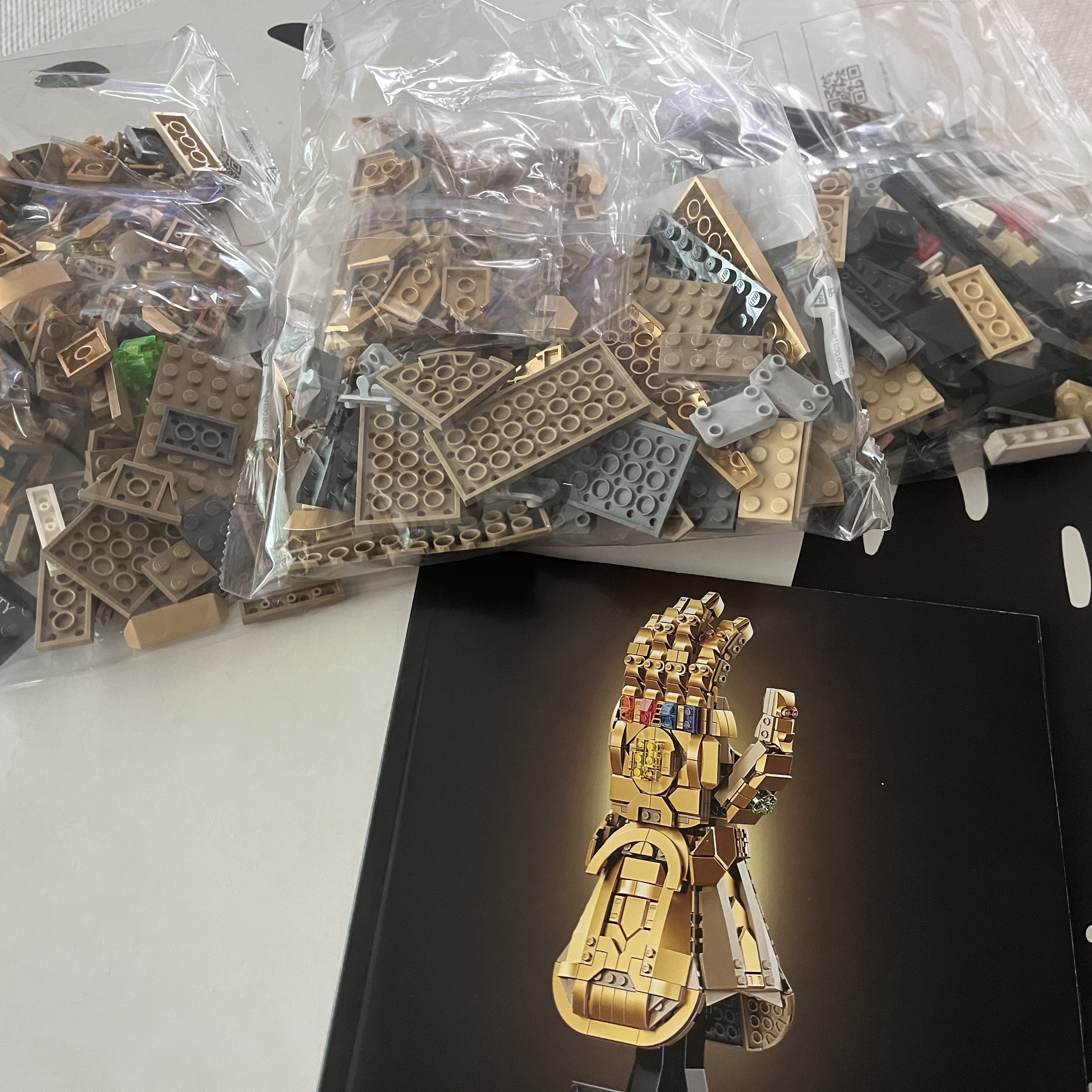 Lego Marvel Infinity Gauntlet 착용 스타일 - 2
