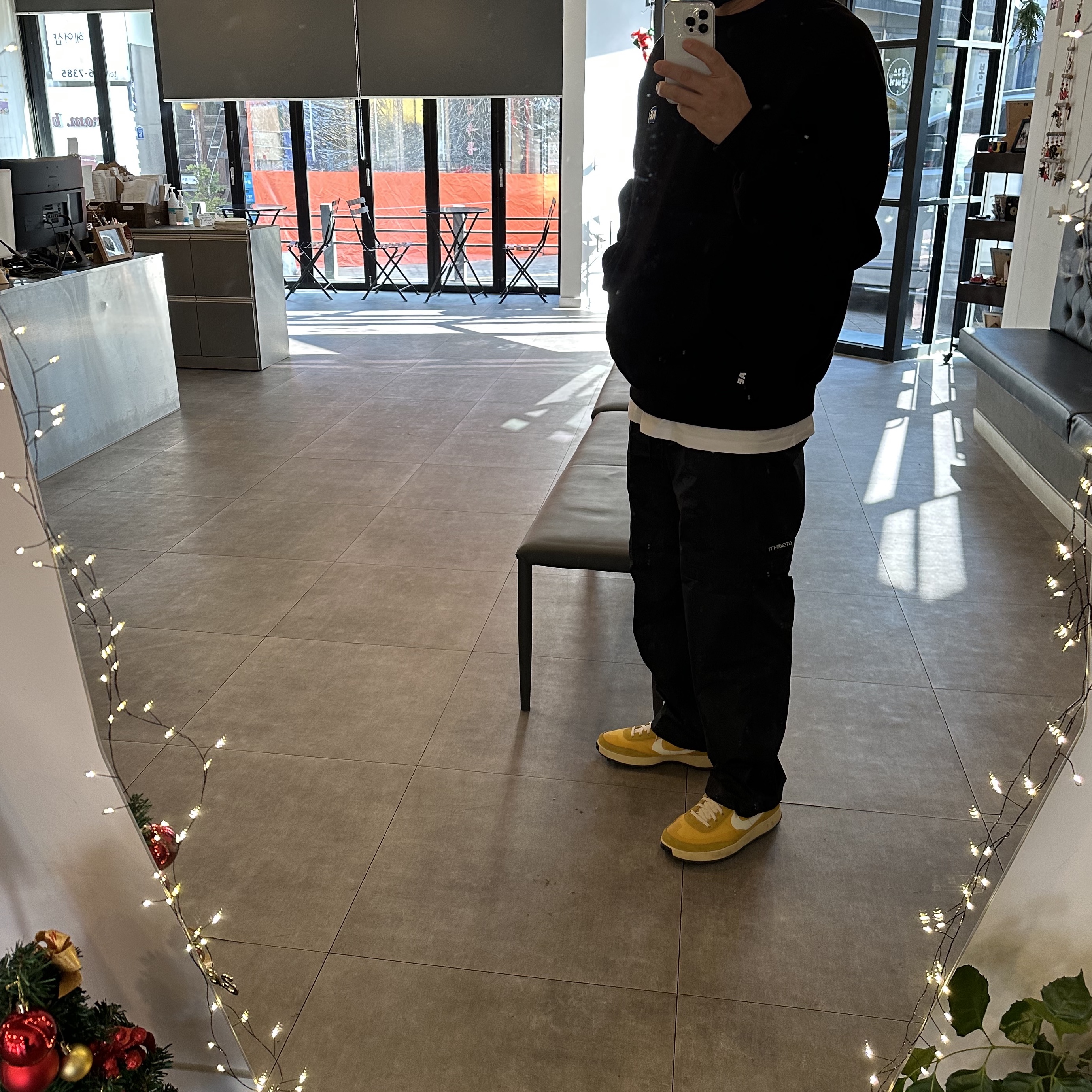 Nike x Stussy NRG FL Storm-Fit Pants Black (DO7170-010), Nike x Tom Sachs General Purpose Shoe Archive 착용 스타일