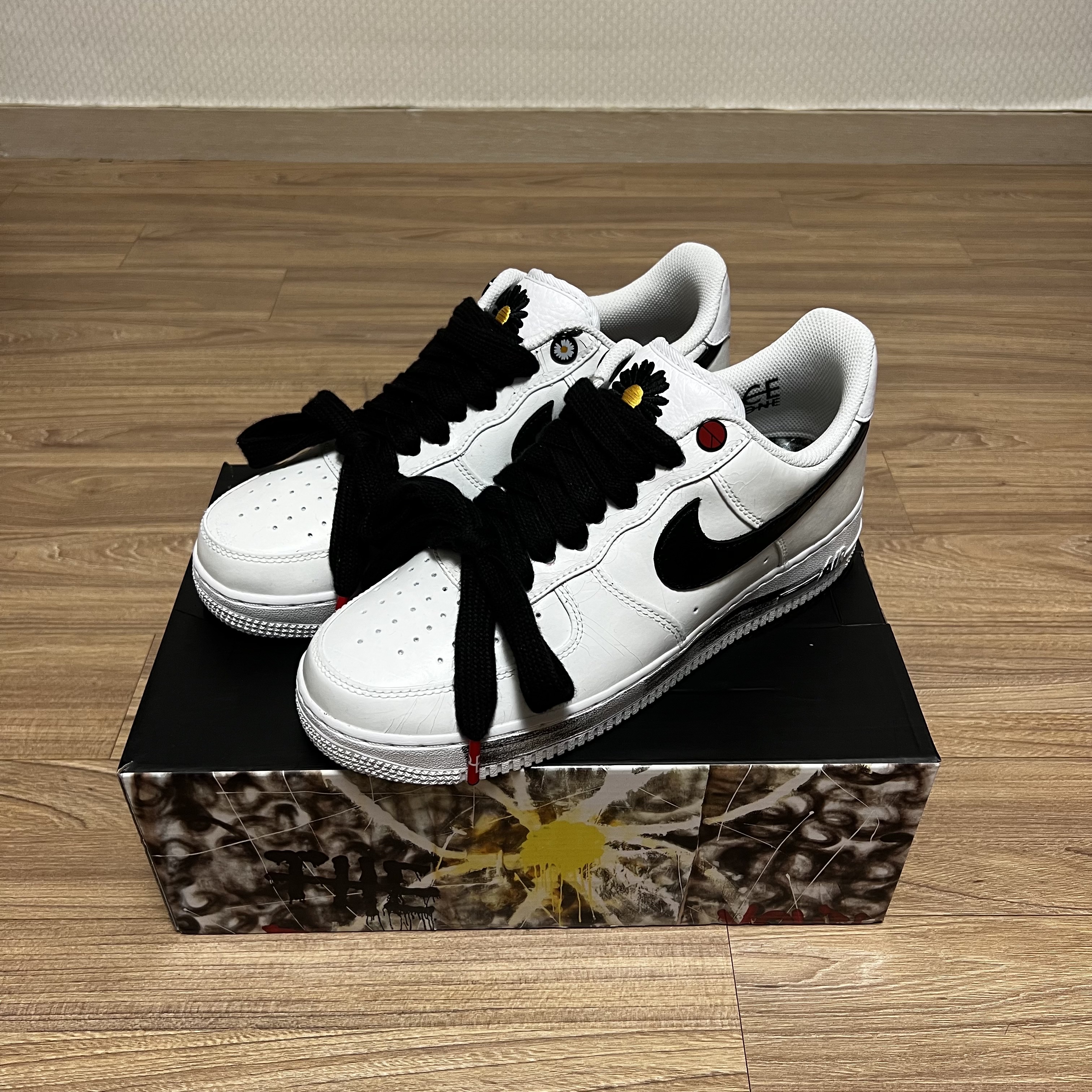 Nike x Peaceminusone Air Force 1 Low Para-Noise 2.0 착용 스타일 - 2