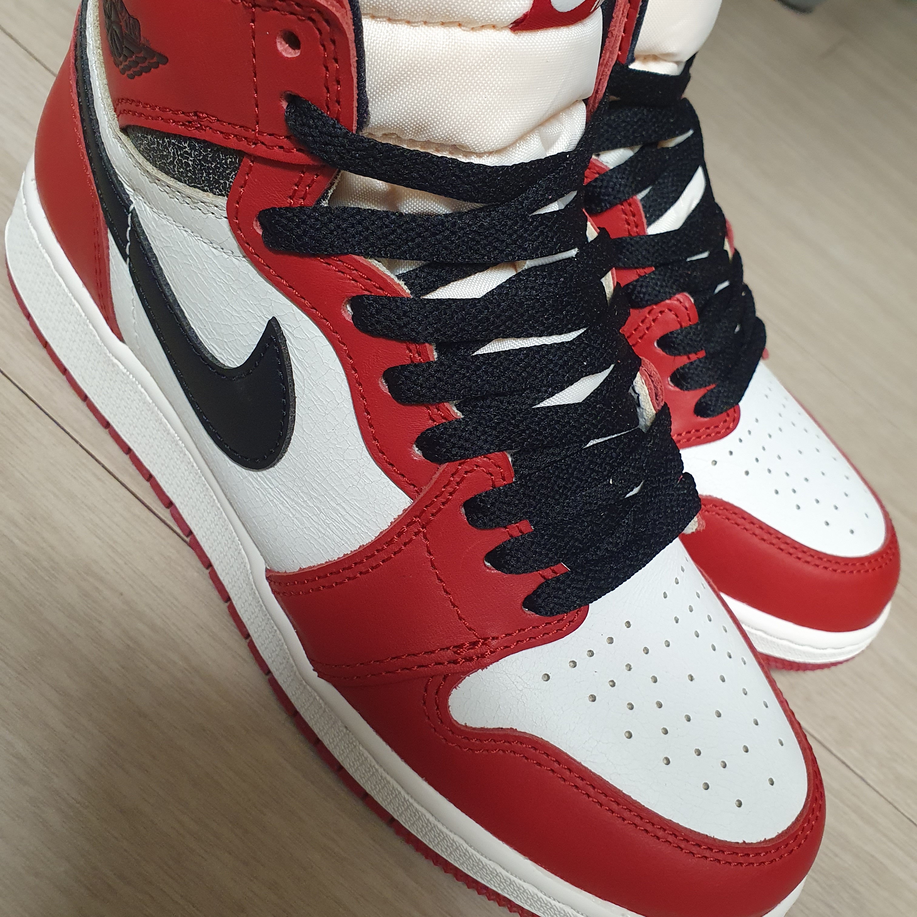 (GS) Jordan 1 Retro High OG Chicago 2022 착용 스타일 - 4