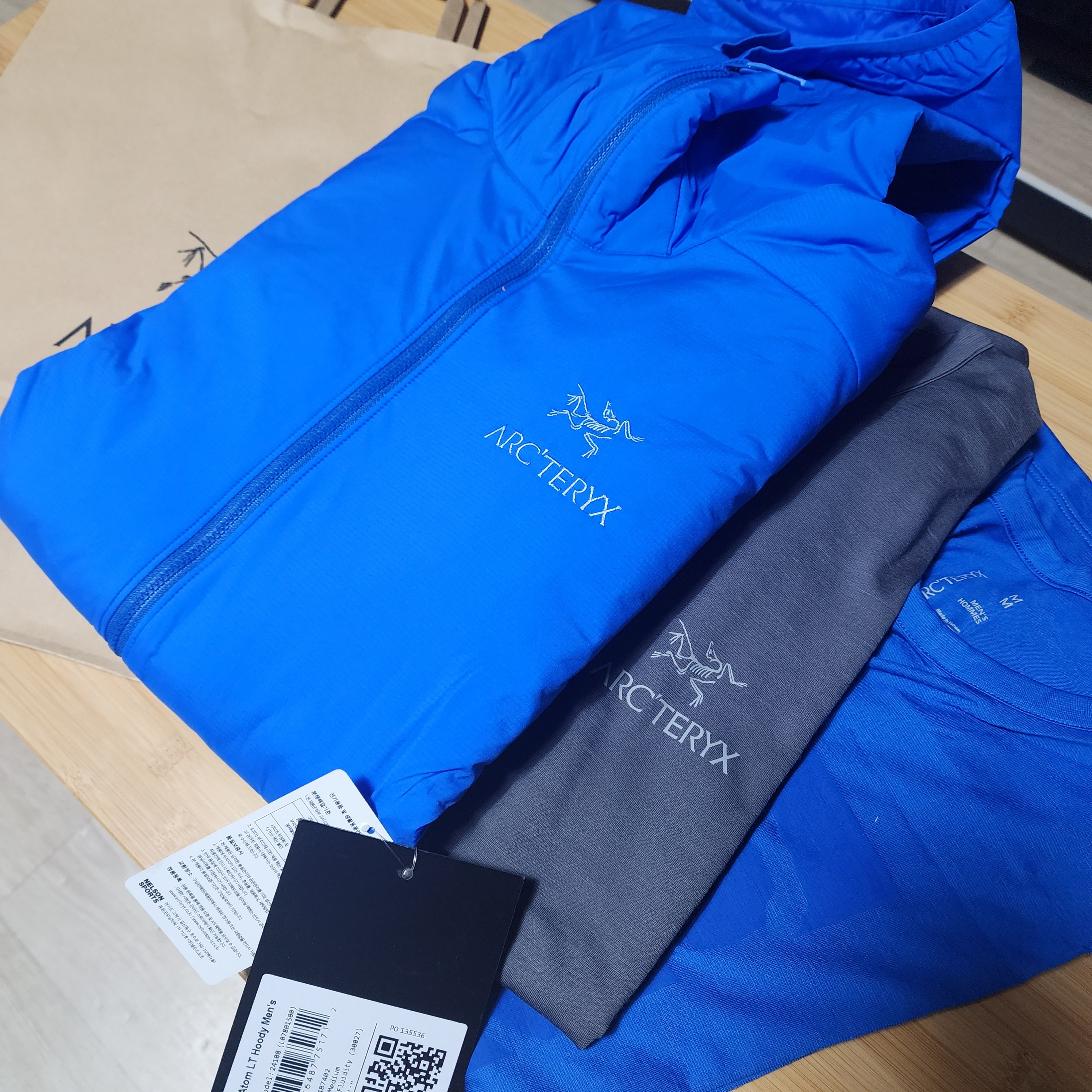 Arc'teryx Atom LT Hoody Fluidity 착용 스타일