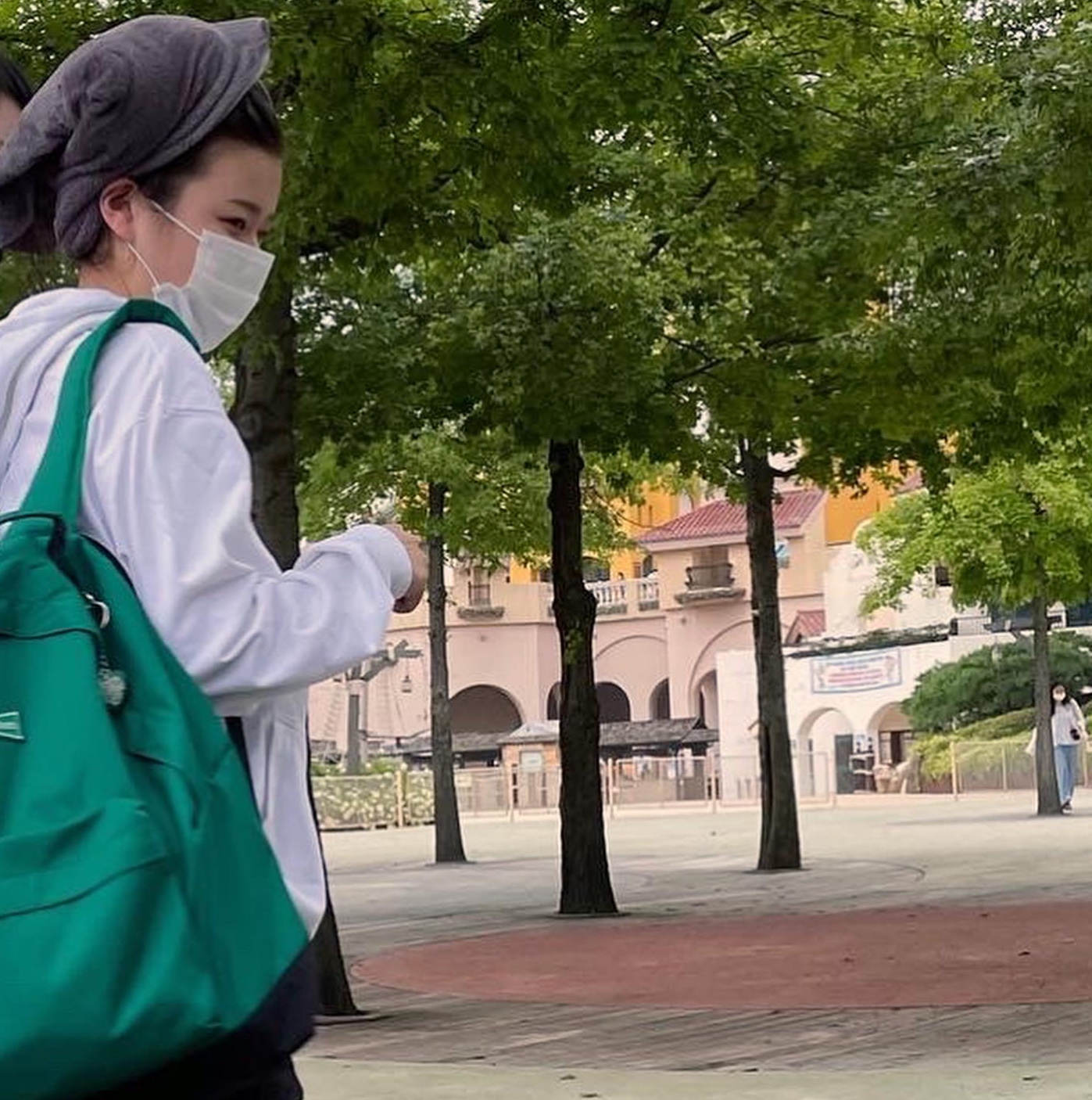 Porter POTR x Wasted Youth Daypack Green 착용 스타일 - 1