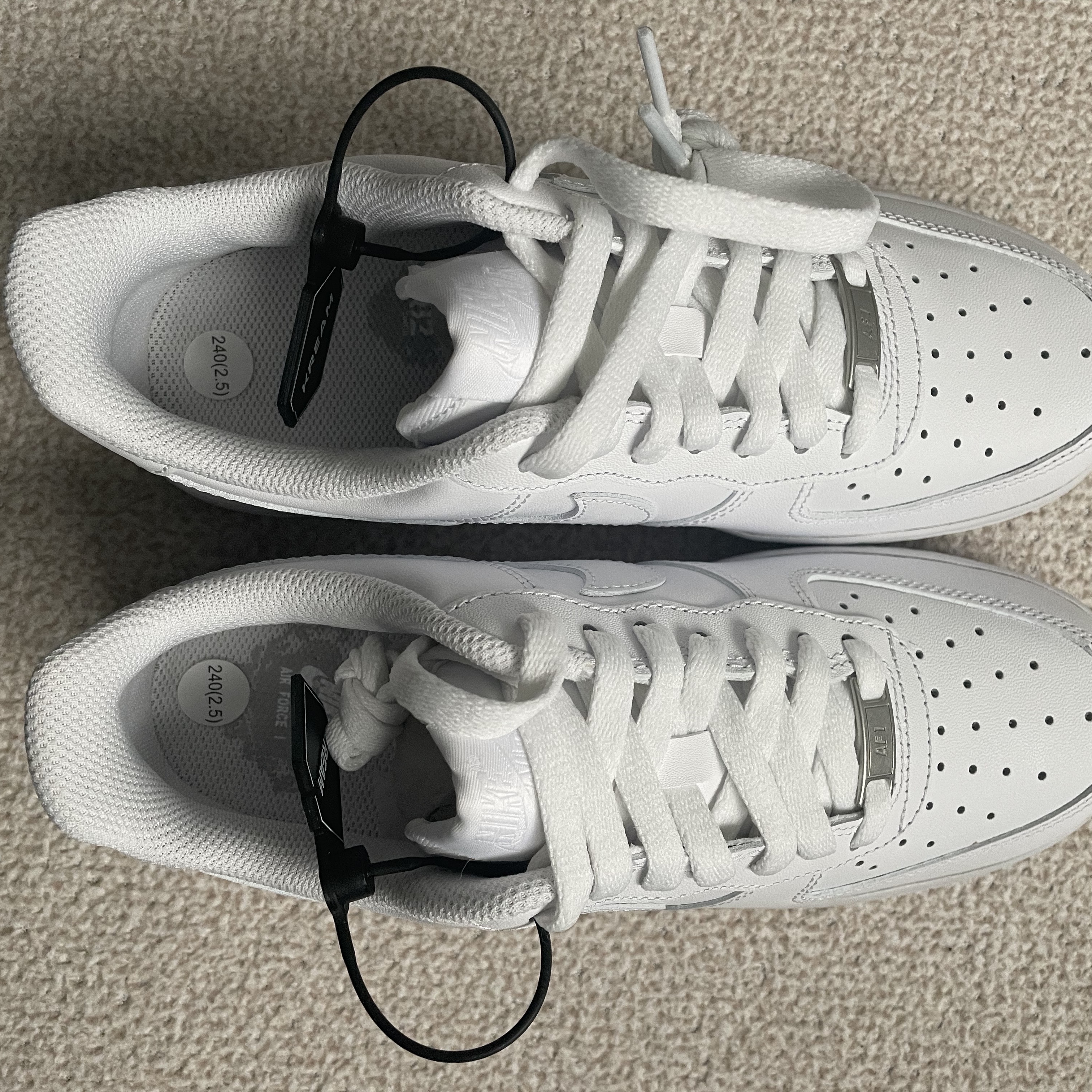 (W) Nike Air Force 1 '07 Low White 착용 스타일 - 3