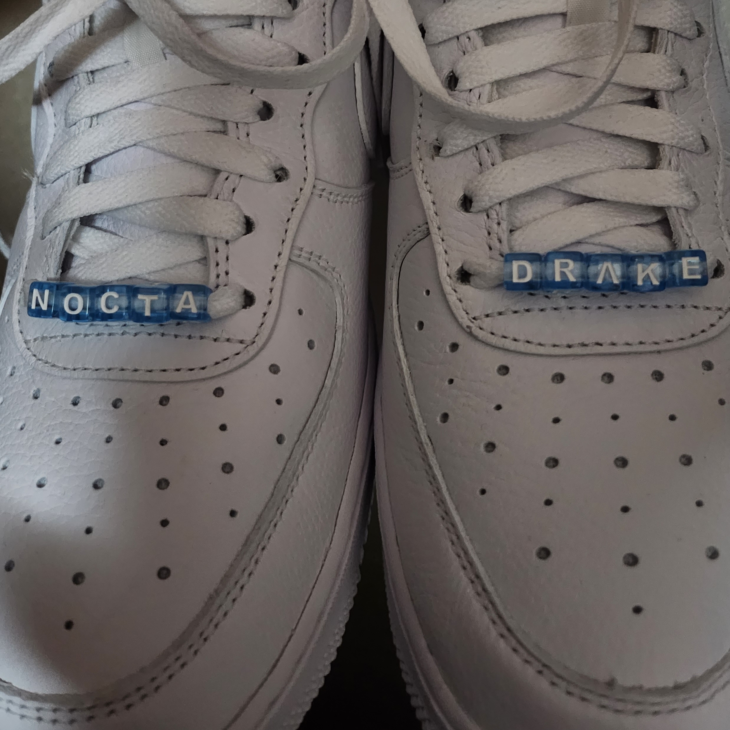 Nike x Drake Nocta Air Force 1 Low SP Certified Lover Boy White 착용 스타일