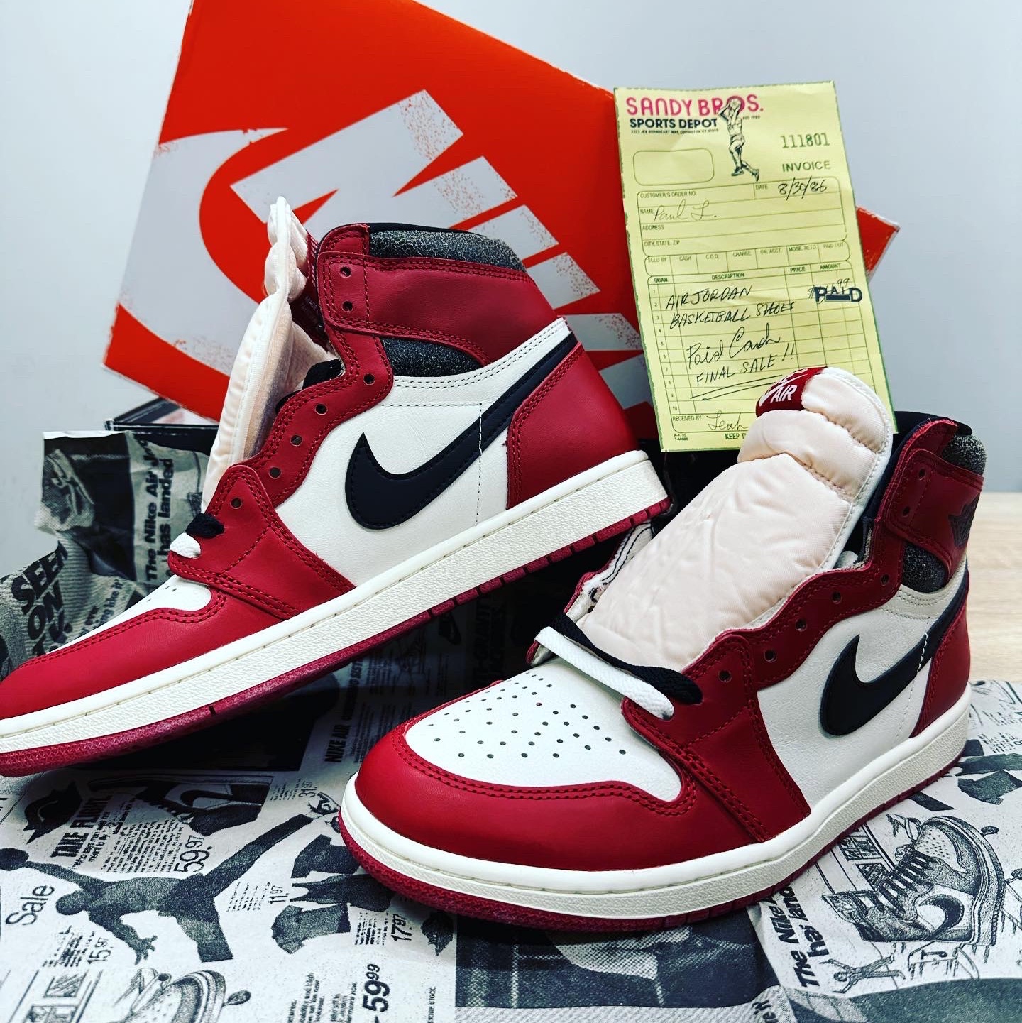 Jordan 1 Retro High OG Chicago 2022 착용 스타일