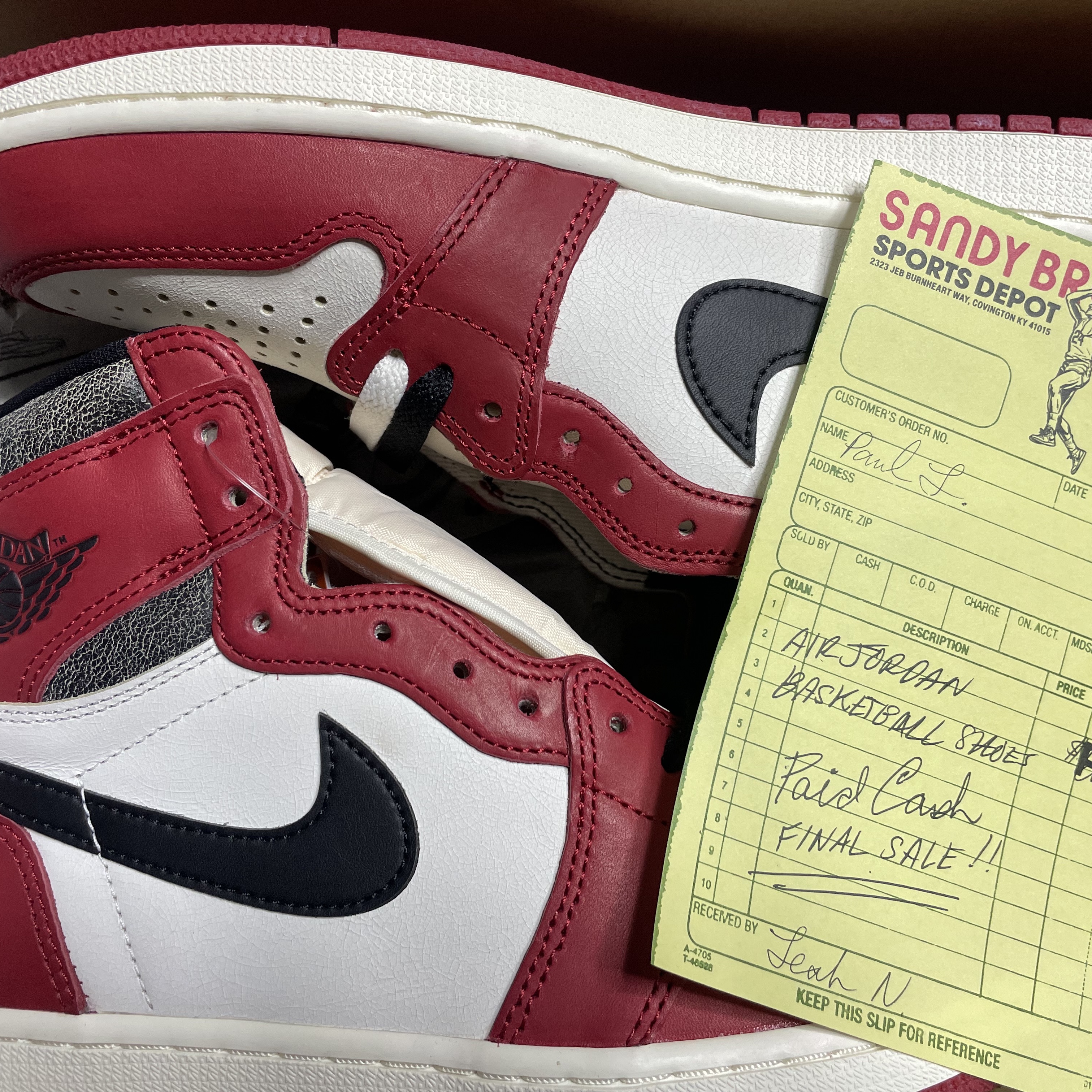 Jordan 1 Retro High OG Chicago 2022 착용 스타일