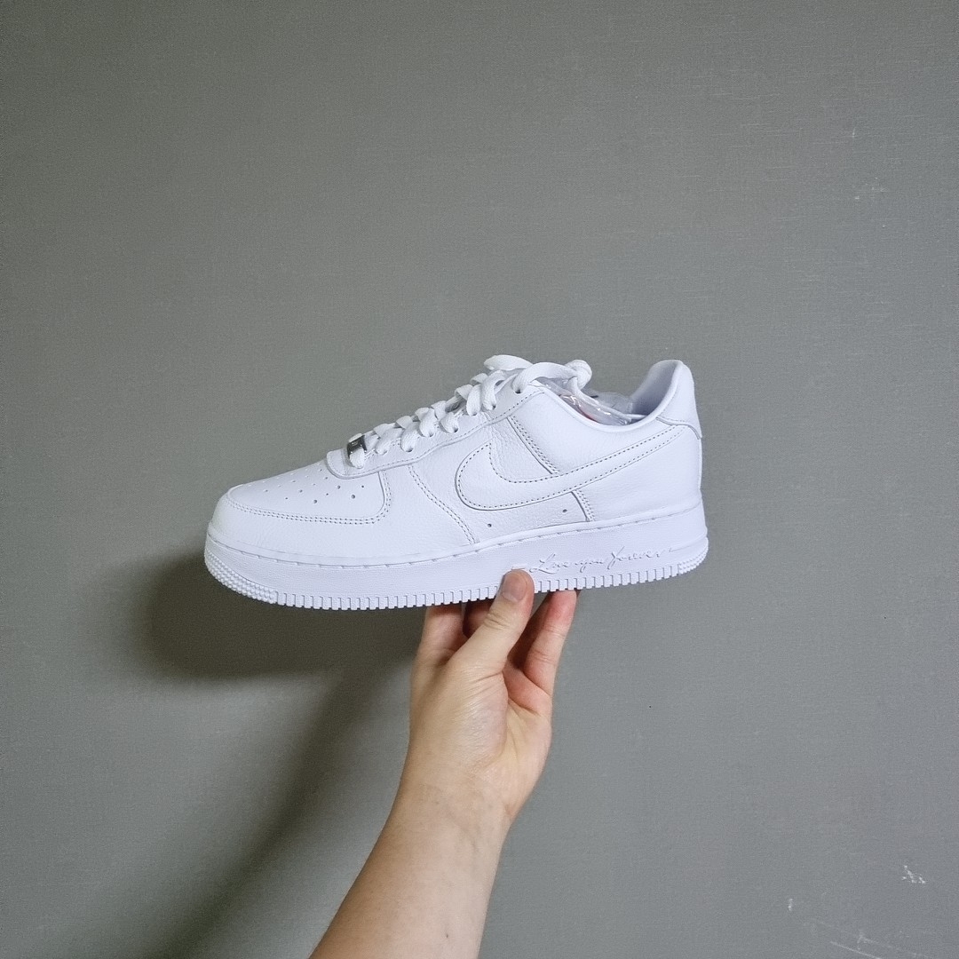 Nike x Drake Nocta Air Force 1 Low SP Certified Lover Boy White 착용 스타일