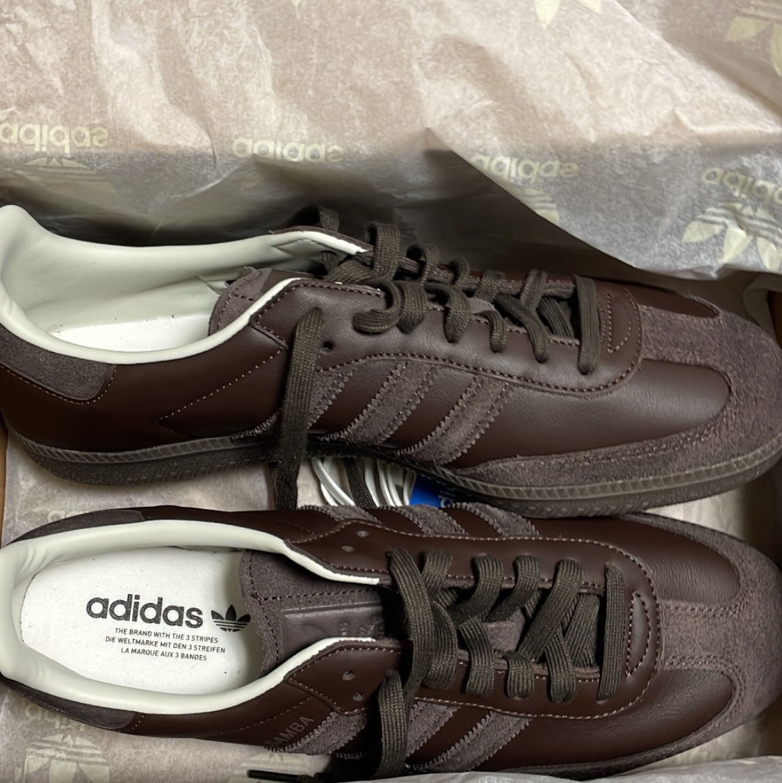 Adidas Samba Brown 착용 스타일