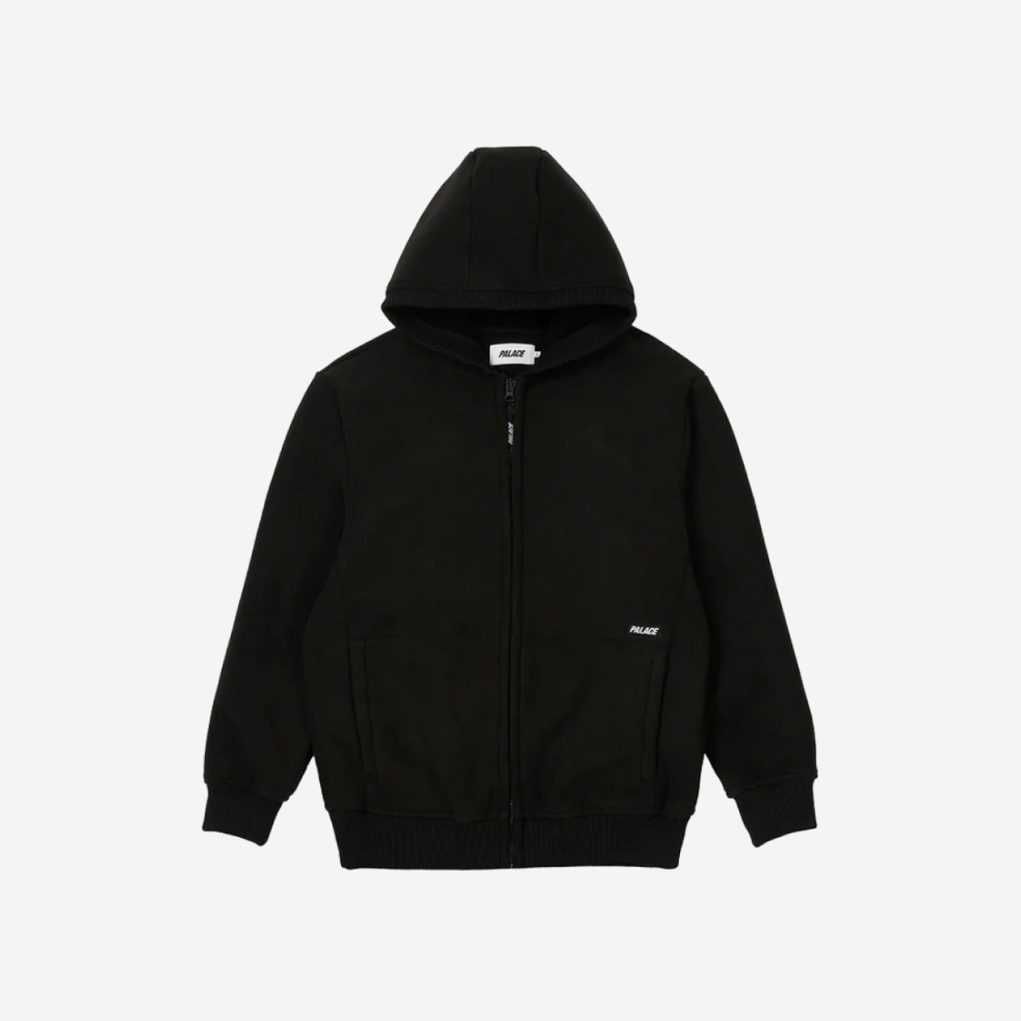 ☆セール Palace Therma Zip Hoodie ボア ジップ ジャケット 黒