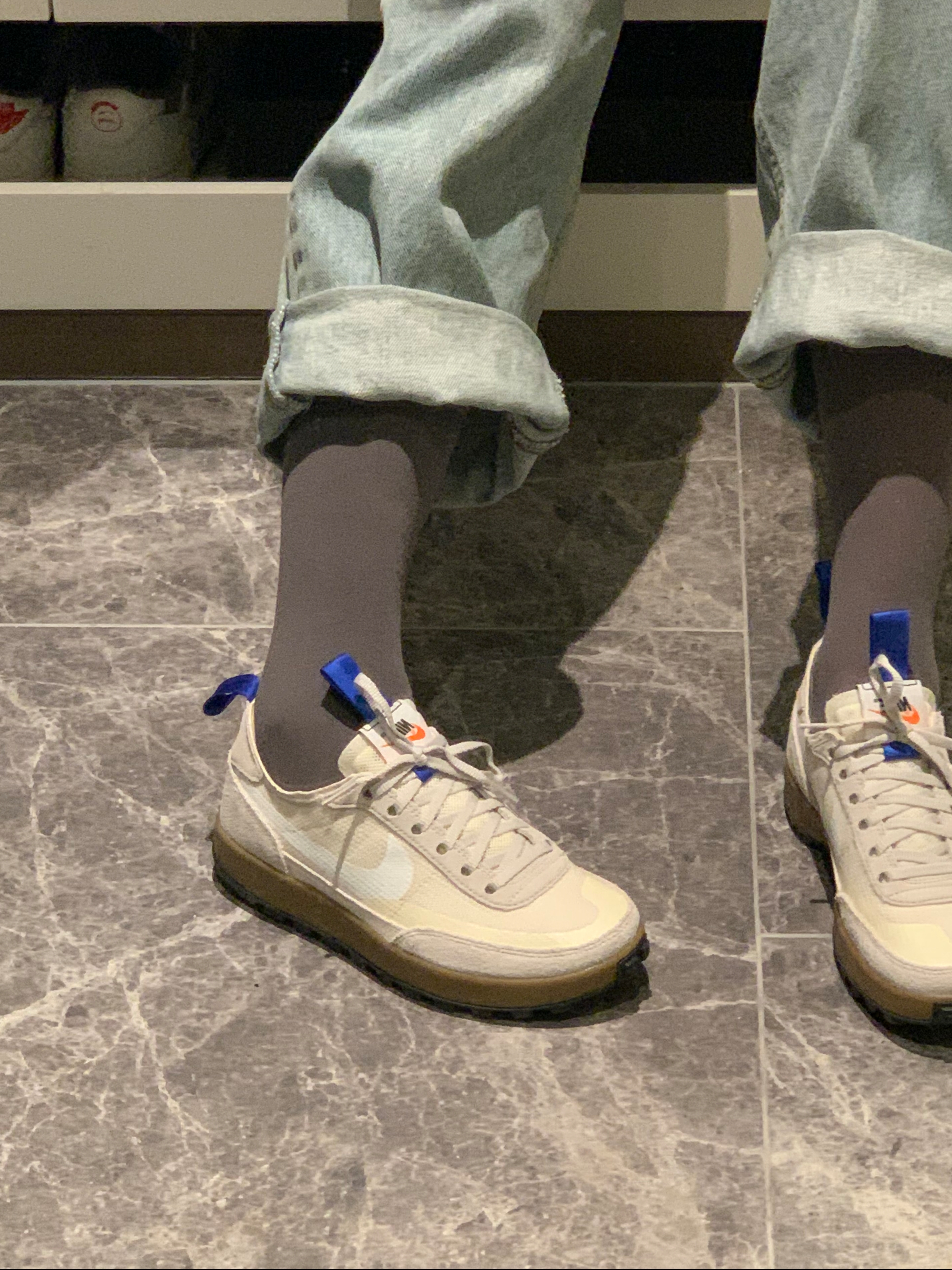 Nike x Tom Sachs General Purpose Shoe Light Cream 착용 스타일 - 4