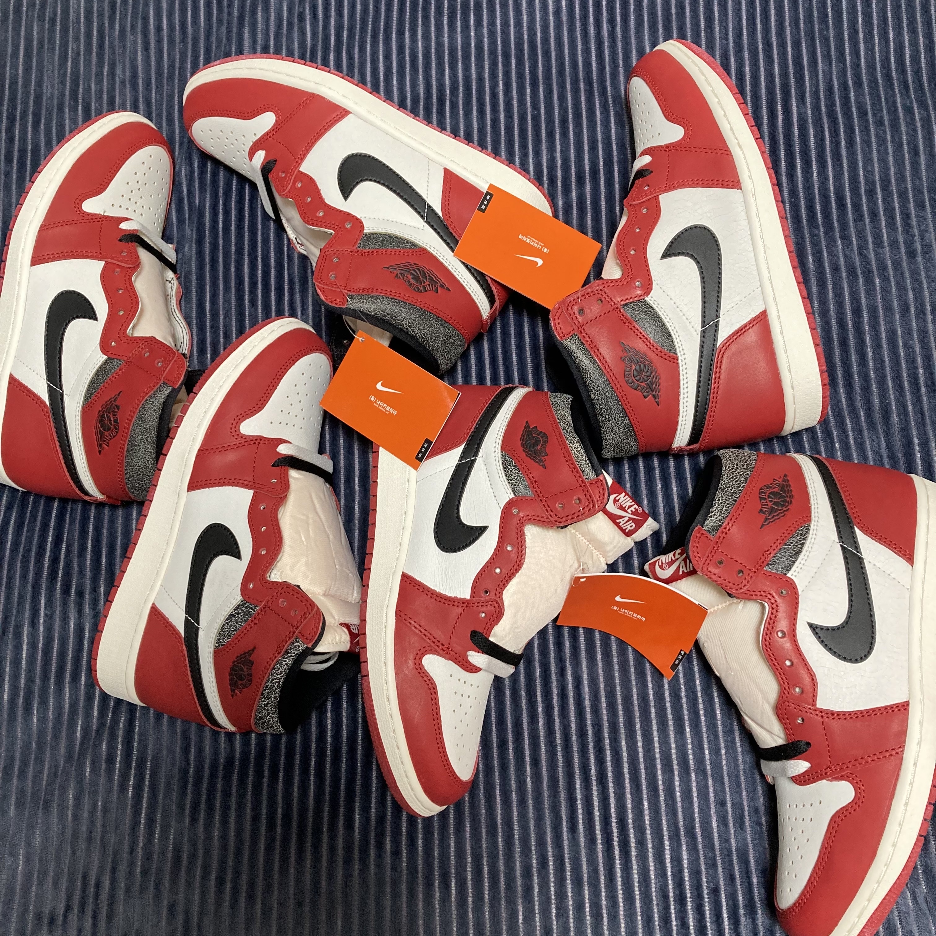 Jordan 1 Retro High OG Chicago 2022, (GS) Jordan 1 Retro High OG Chicago 2022 착용 스타일 - 2