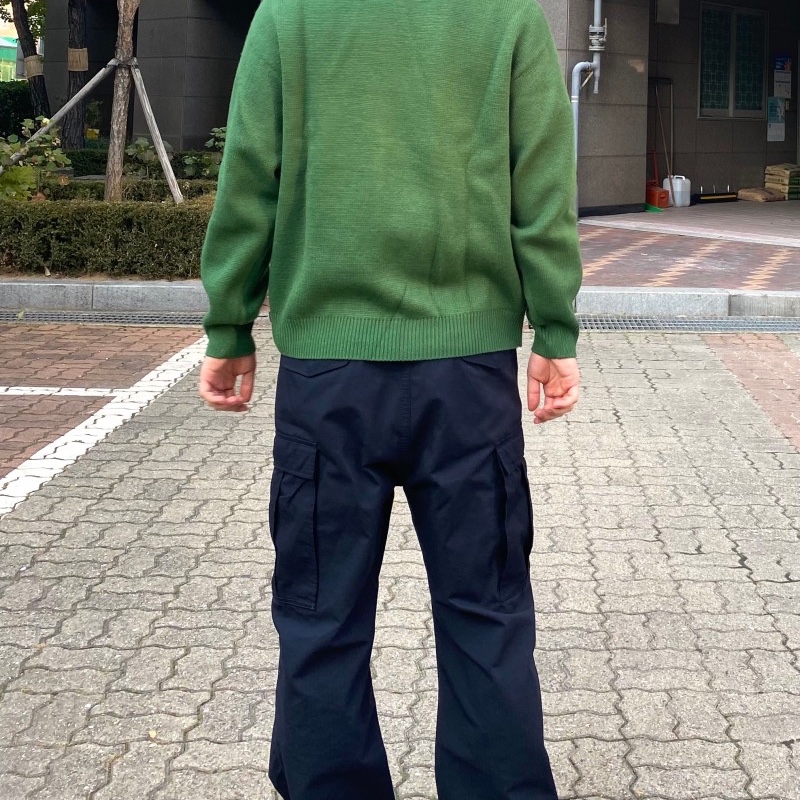Supreme x Thrasher Sweater Green - 21FW, Nike Dunk Low Retro Varsity Green 착용 스타일 - 3