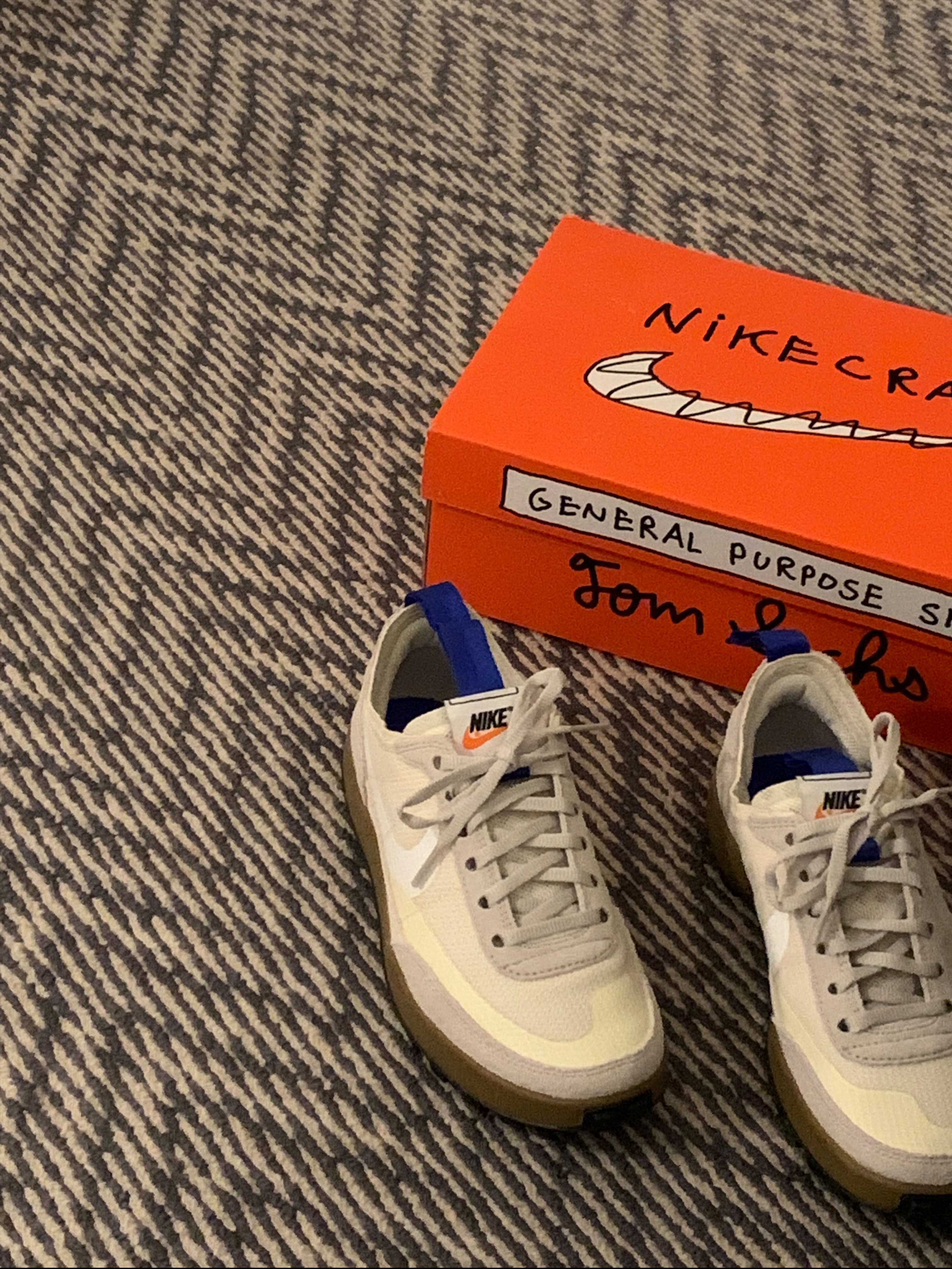 Nike x Tom Sachs General Purpose Shoe Light Cream 착용 스타일 - 1
