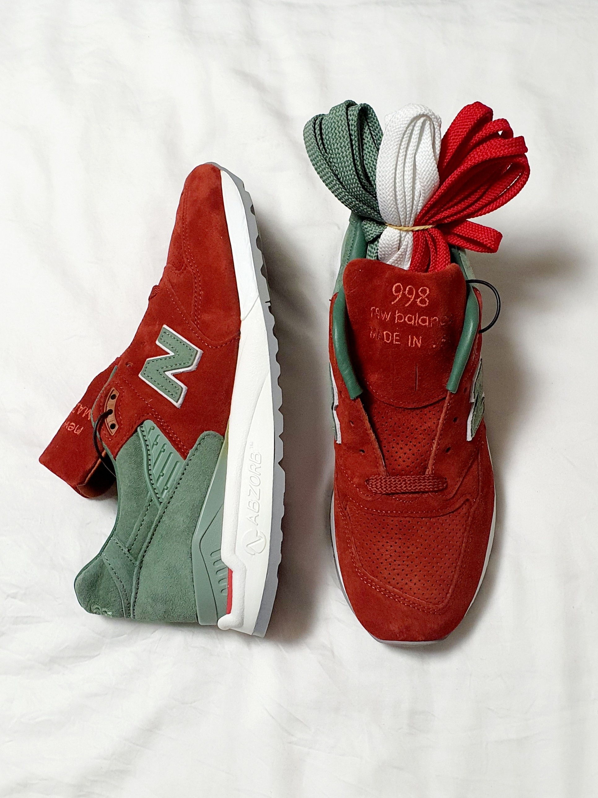 New Balance x Concepts 998 Made in USA City Rivalry Boston 착용 스타일 - 1