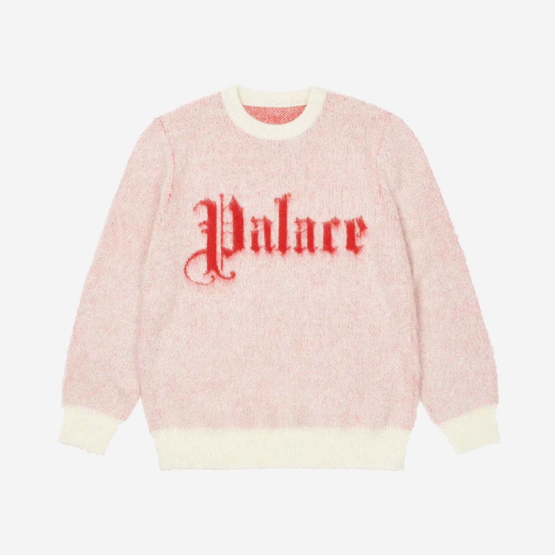 Palace Ye Olde Palace Knit White - 22FW 상세 이미지 1