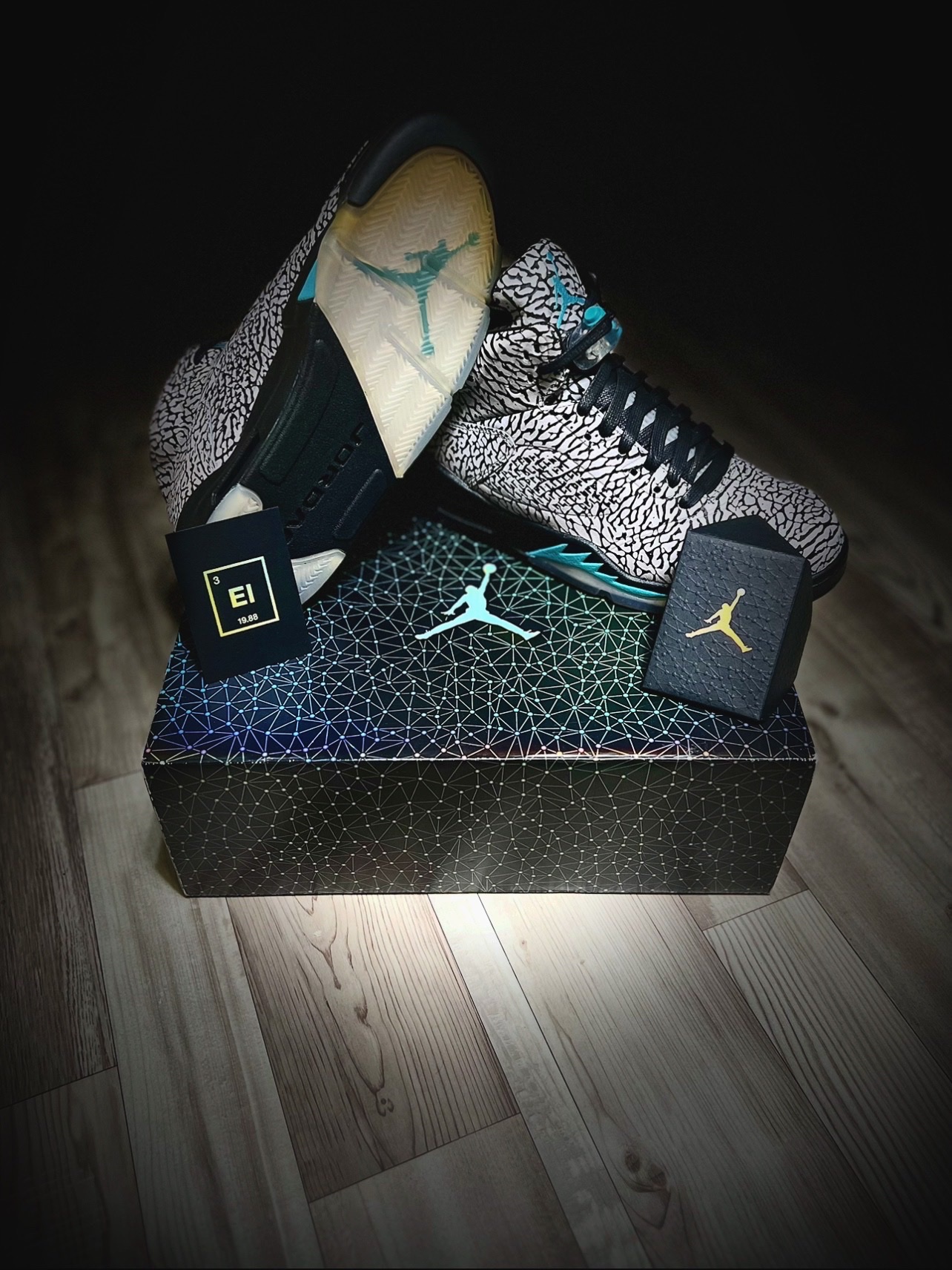 Jordan 5 Retro 3Lab5 Cement Grey 착용 스타일 - 5