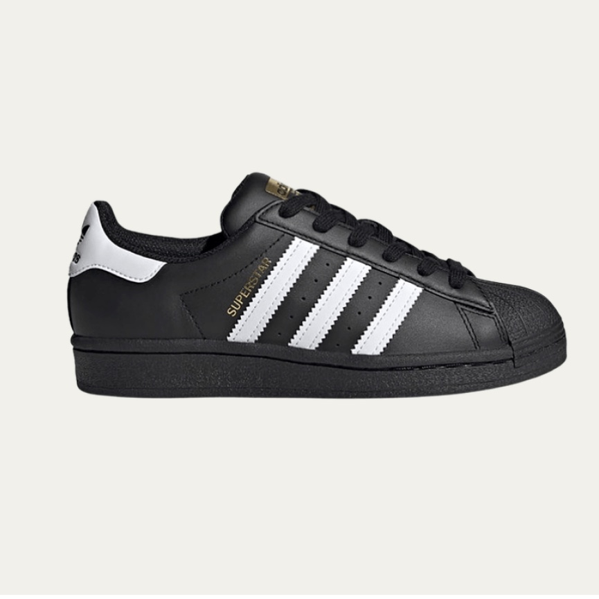 Adidas Superstar Core Black White, (J) Adidas Samba Classic Core Black 착용 스타일 - 1