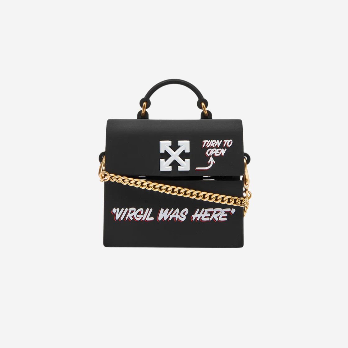 Off-White Jitney AirPods 3 Case Black 상세 이미지 1