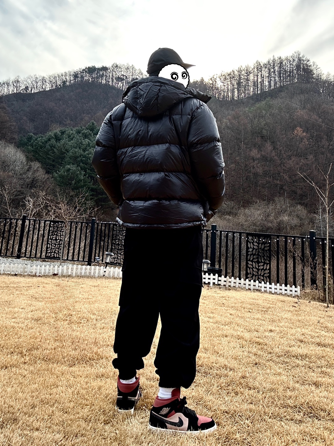 Stussy Micro Ripstop Down Parka Black, Prada Re-Nylon Baseball Cap Black 착용 스타일 - 3