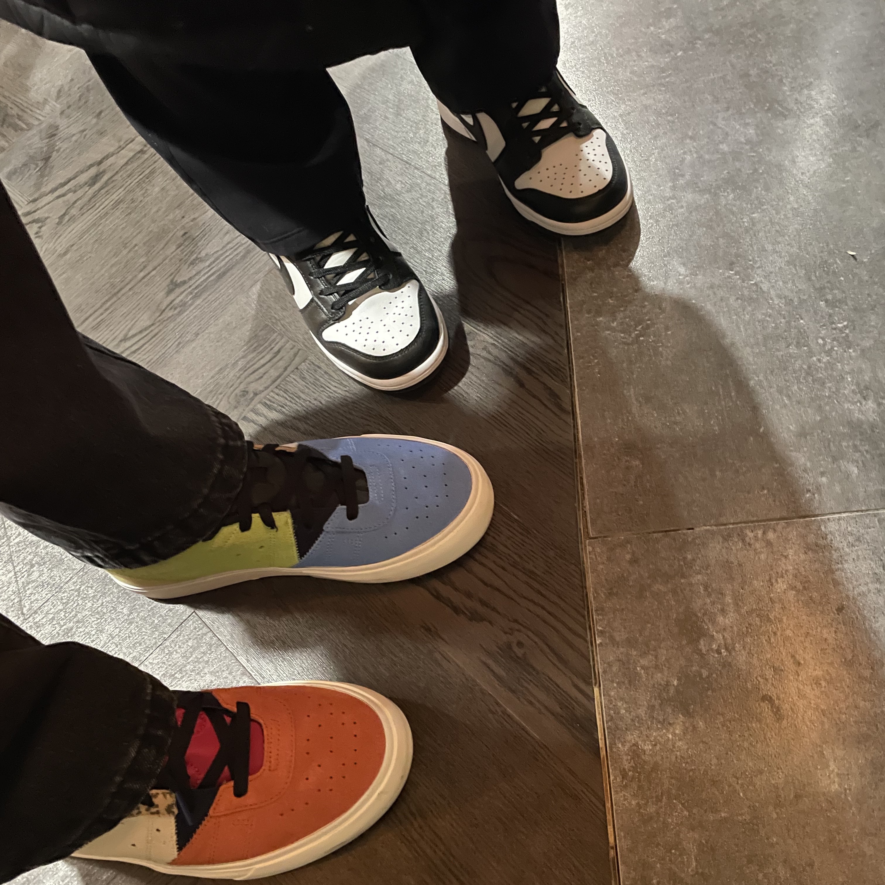 IAB Studio Hoodie Raspberry, (W) Nike Dunk Low Black 착용 스타일 - 4