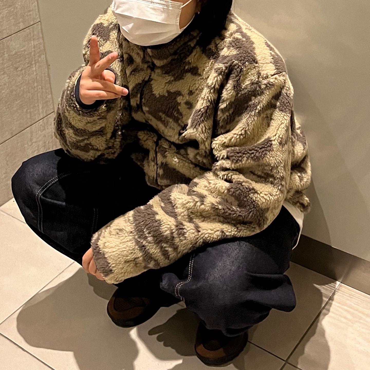 Nike ACG Lowcate Cacao Wow 착용 스타일 - 1