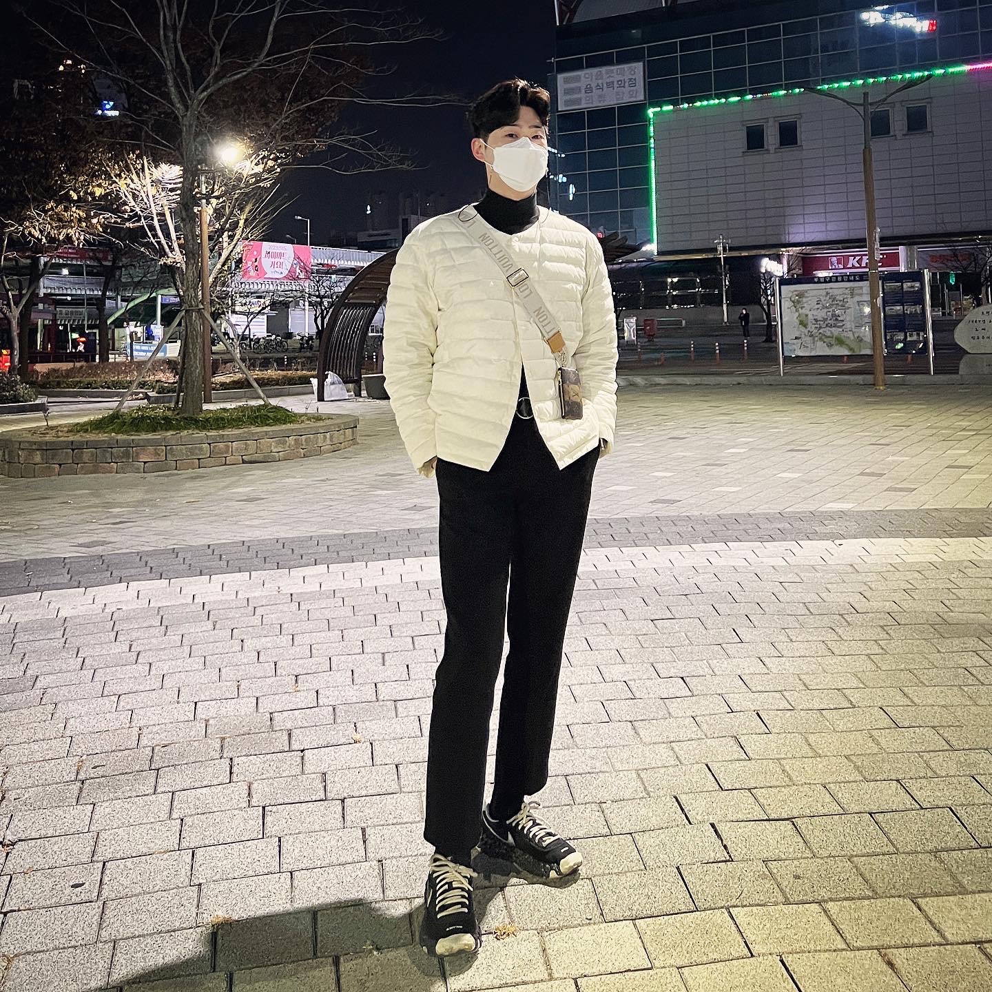 Nike x Undercover Overbreak SP Black, Louis Vuitton x Nigo Trio Messenger Marron 착용 스타일 - 2