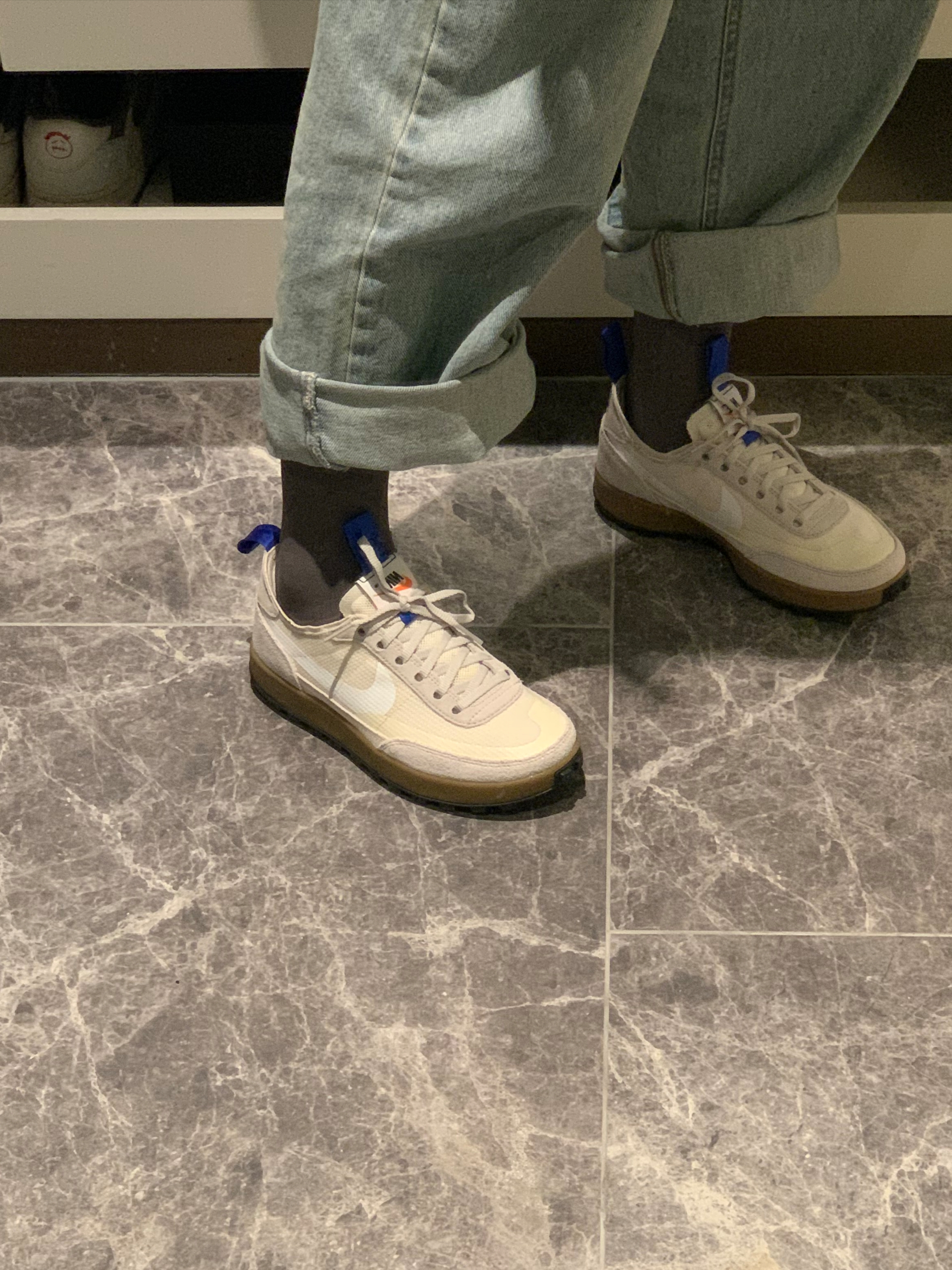 Nike x Tom Sachs General Purpose Shoe Light Cream 착용 스타일 - 5