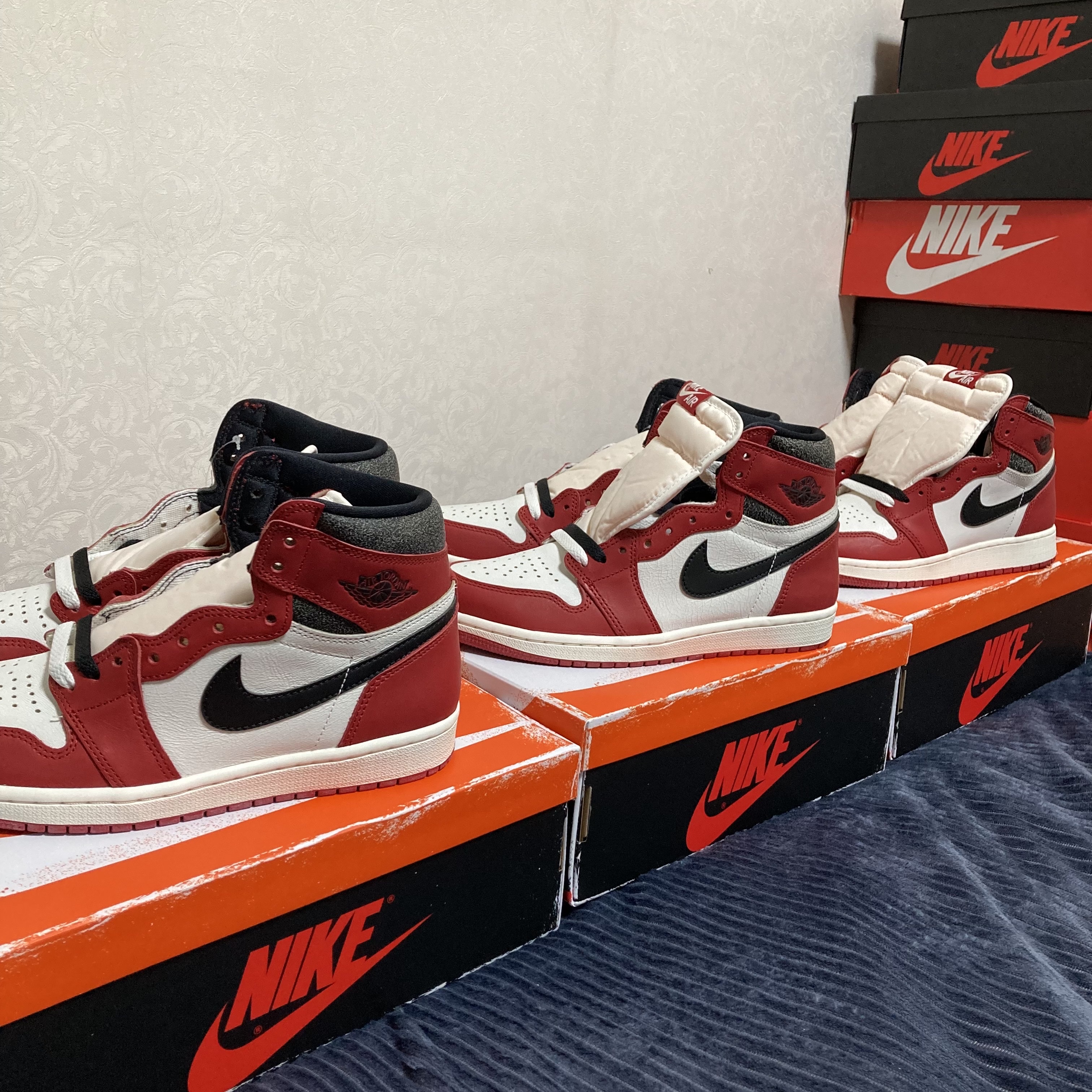 Jordan 1 Retro High OG Chicago 2022, (GS) Jordan 1 Retro High OG Chicago 2022 착용 스타일 - 4