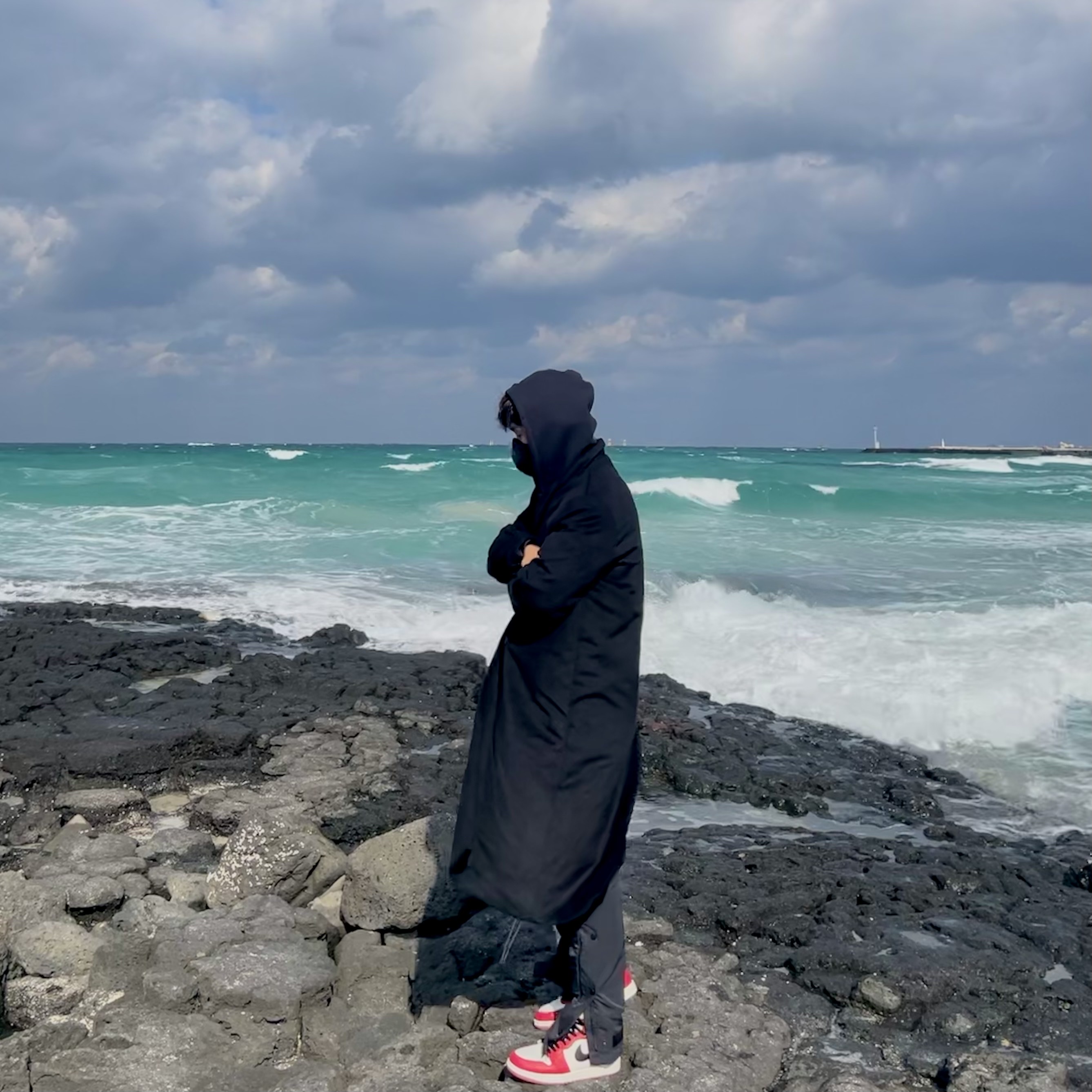 Jordan 1 Retro High OG Chicago 2022, Nike x Fear of God Warm Up Pants Off Noir 착용 스타일