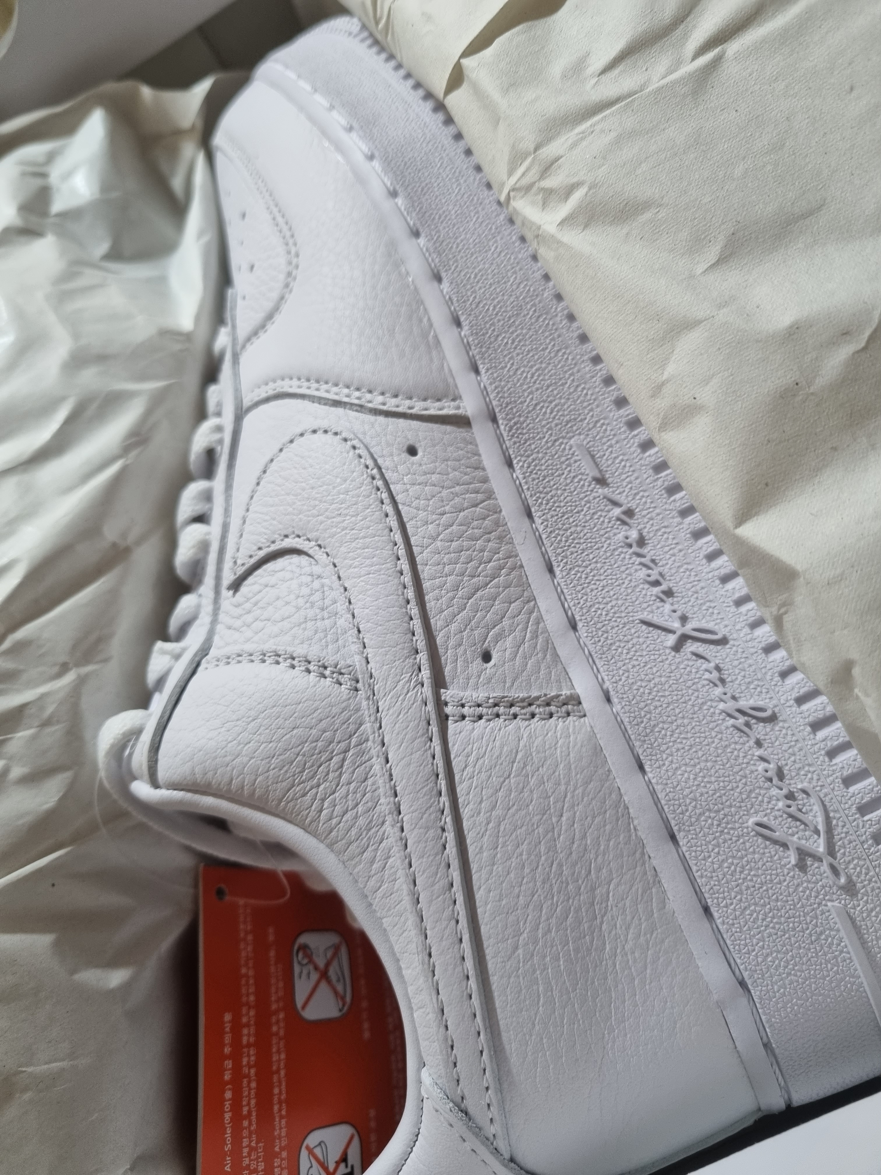 Nike x Drake Nocta Air Force 1 Low SP Certified Lover Boy White 착용 스타일 - 1