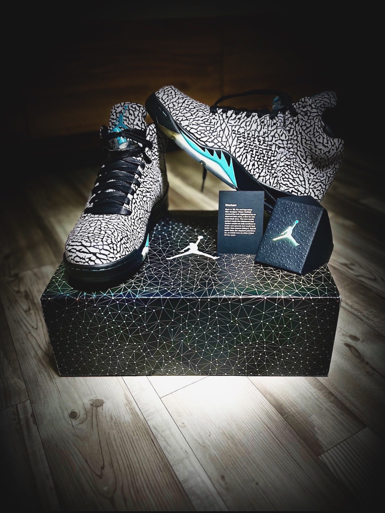 Jordan 5 Retro 3Lab5 Cement Grey 착용 스타일 - 4