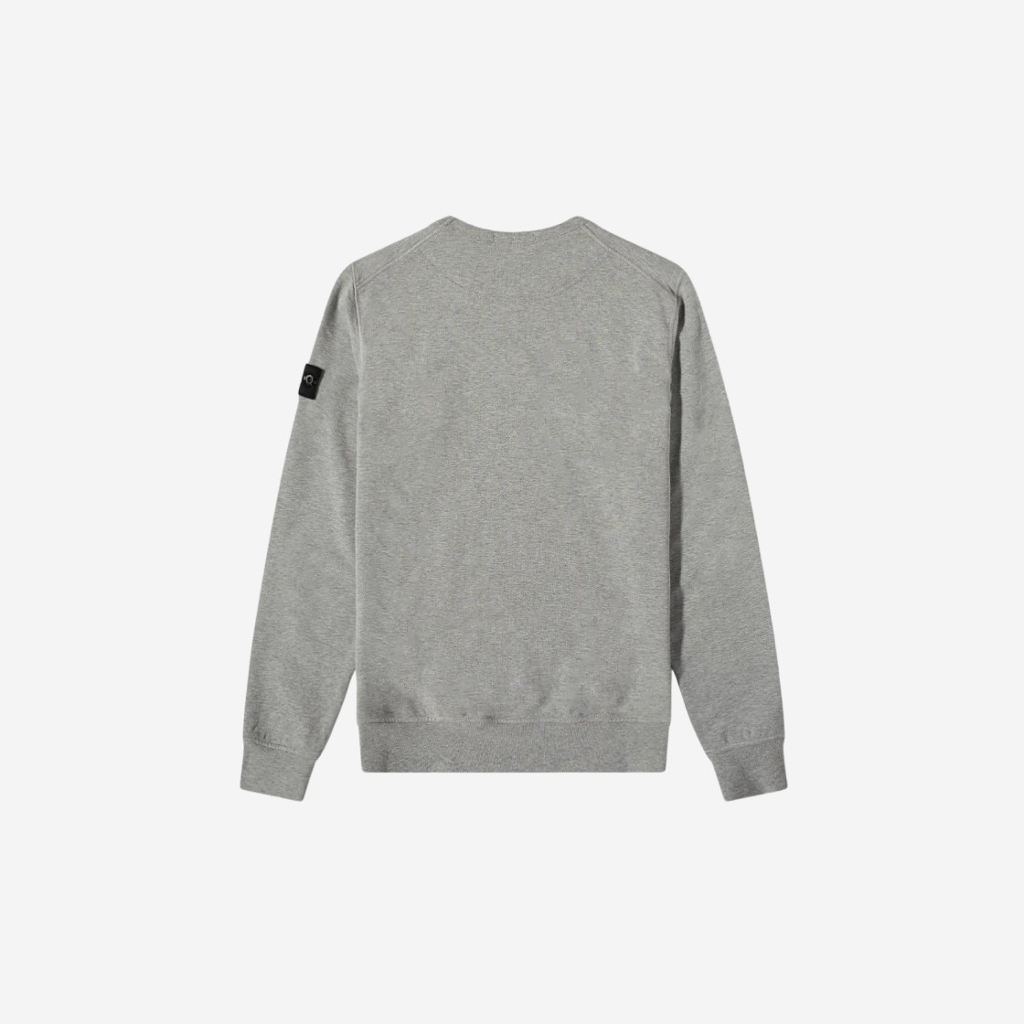 (Kids) Stone Island 61340 Cotton Fleece Crewneck Sweatshirt Melange Grey - 22SS 상세 이미지 2