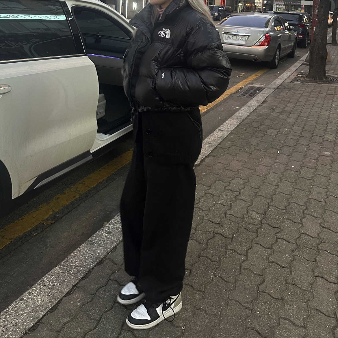 (GS) Jordan 1 Retro High OG Bleached Coral, Jordan 1 Retro High OG Bleached Coral 착용 스타일