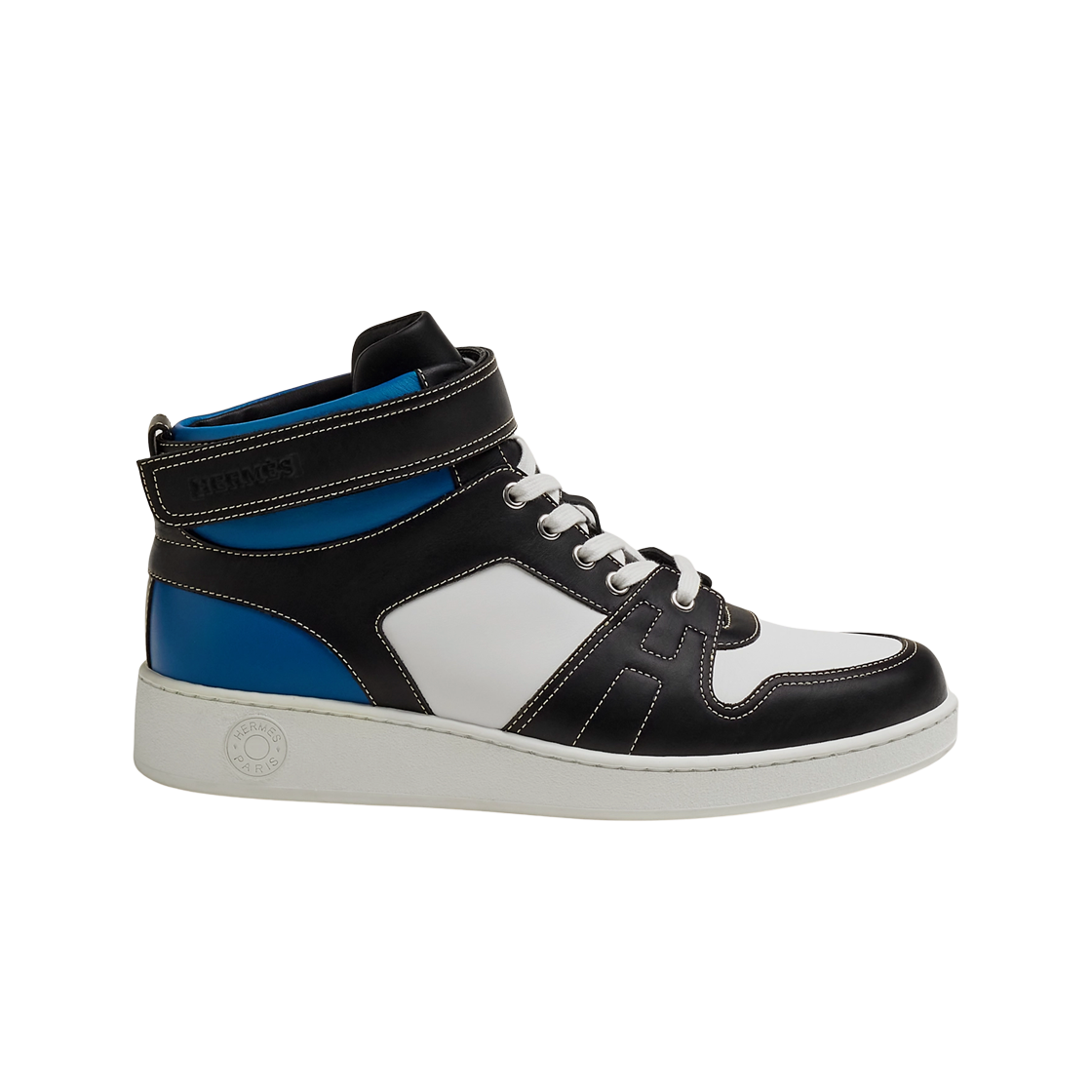 에르메스 프리스타일 스니커즈 카프스킨 & 누아 블랑 블루(Hermes Freestyle Sneakers Calfskin & Noir Blanc Bleu) - 1