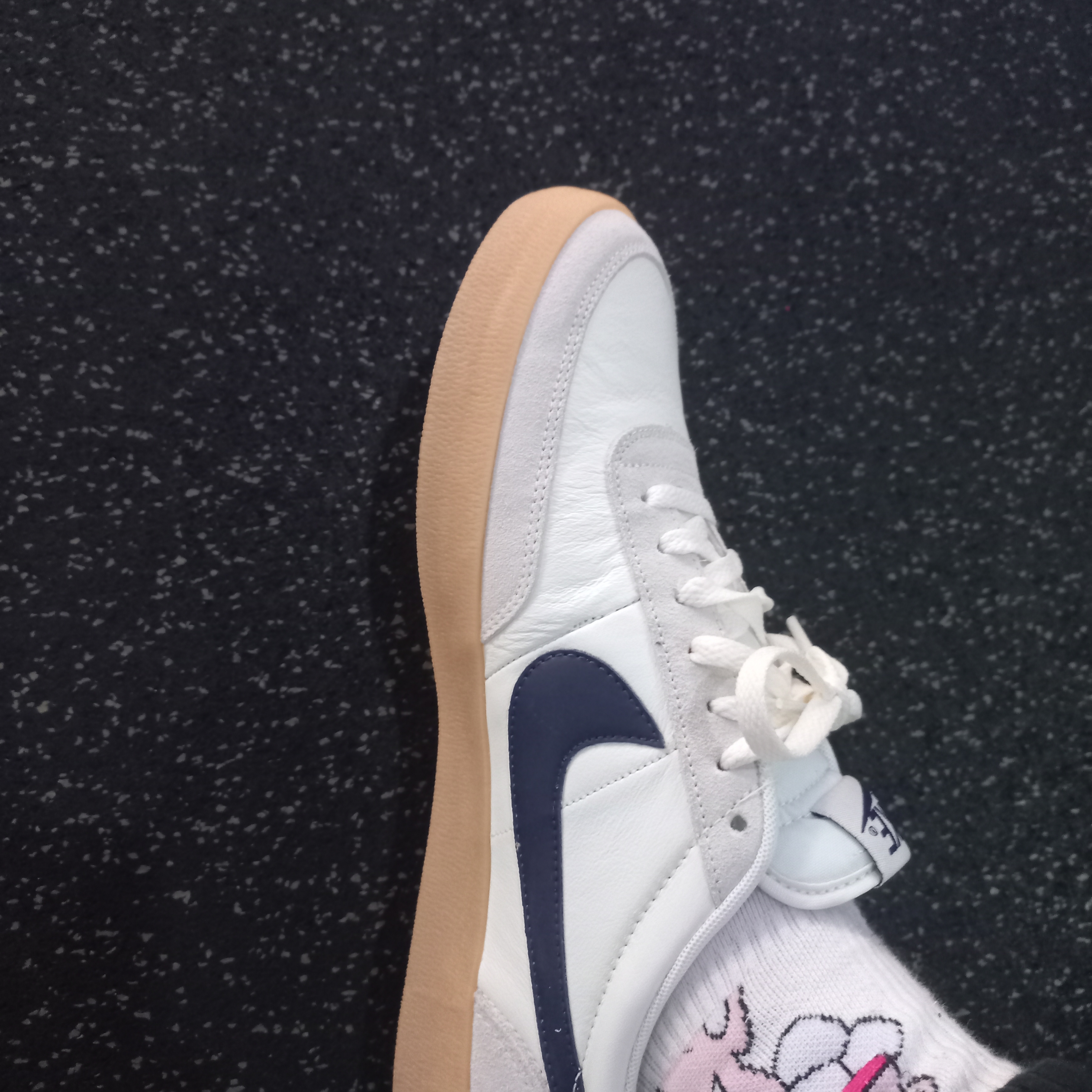 Nike x J.Crew Killshot 2 Sail Midnight Navy 착용 스타일 - 3
