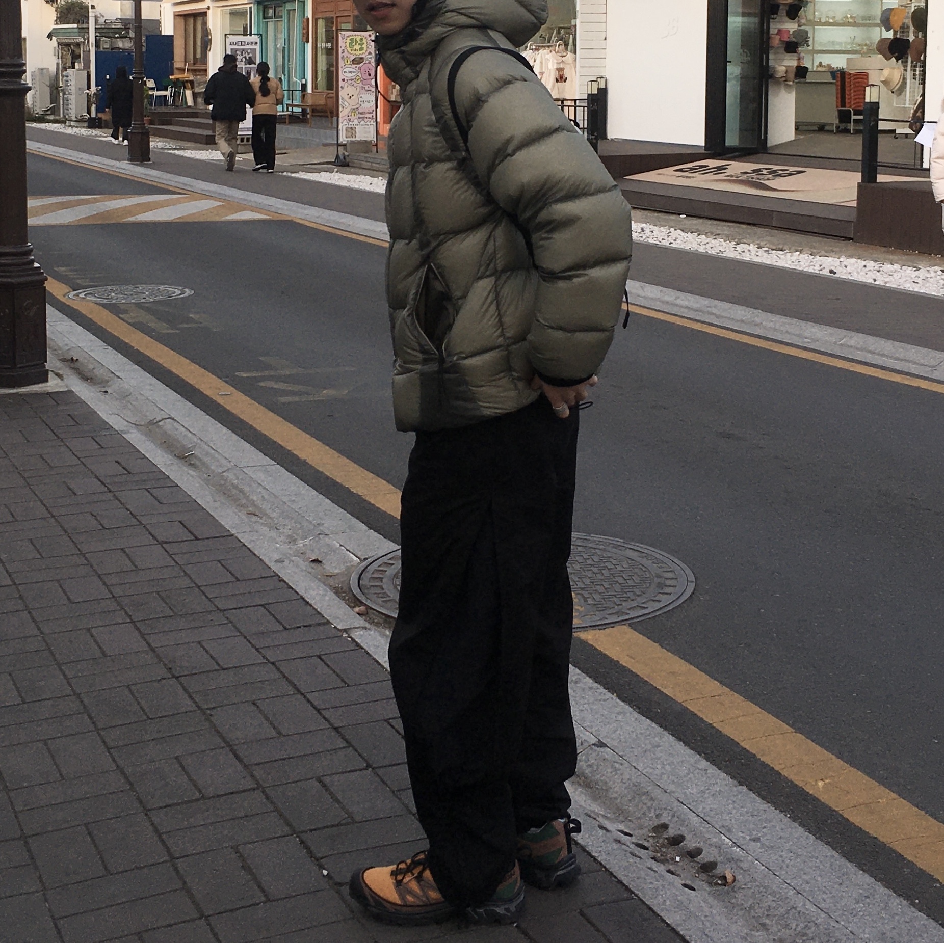 Salomon XT-6 Expanse 75th Anniversary Golden Oak Acorn, Sansan Gear Heavyweight Down Jacket Jade - 22FW 착용 스타일