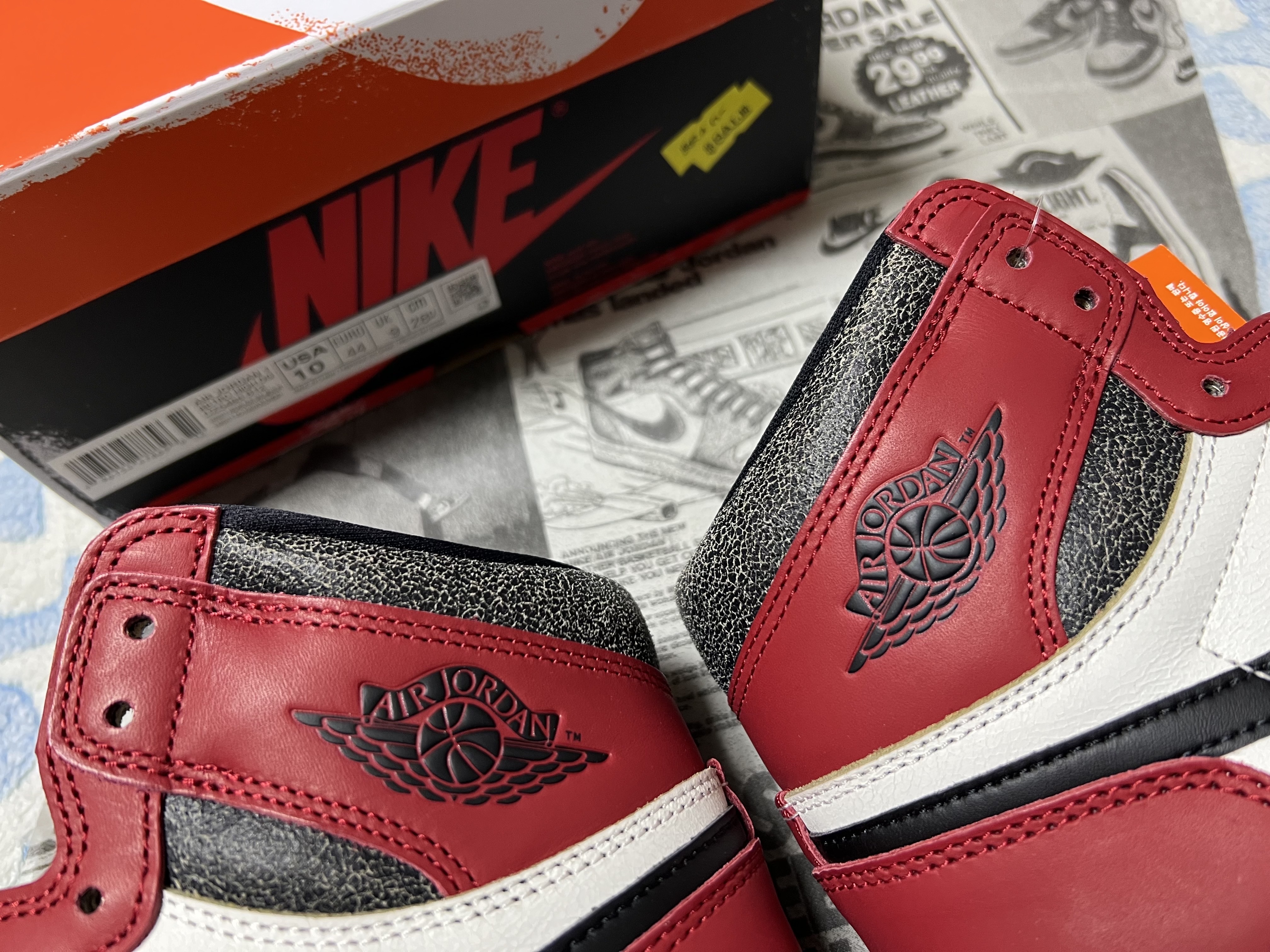 Jordan 1 Retro High OG Chicago 2022 착용 스타일 - 1